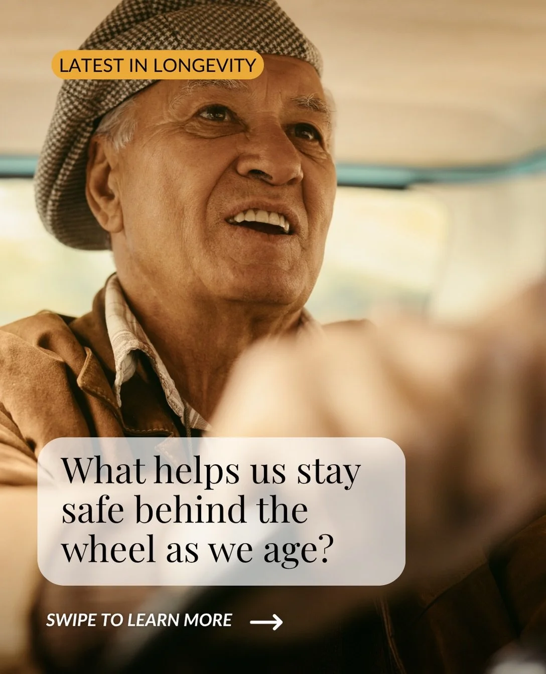 Ageing doesn&rsquo;t mean giving up the car keys 🚗

A new evidence briefing from McMaster University sets out 3 practical ways to keep driving safely as we age: protect your senses, brush up your skills, and use smart tech that helps you.

From arou