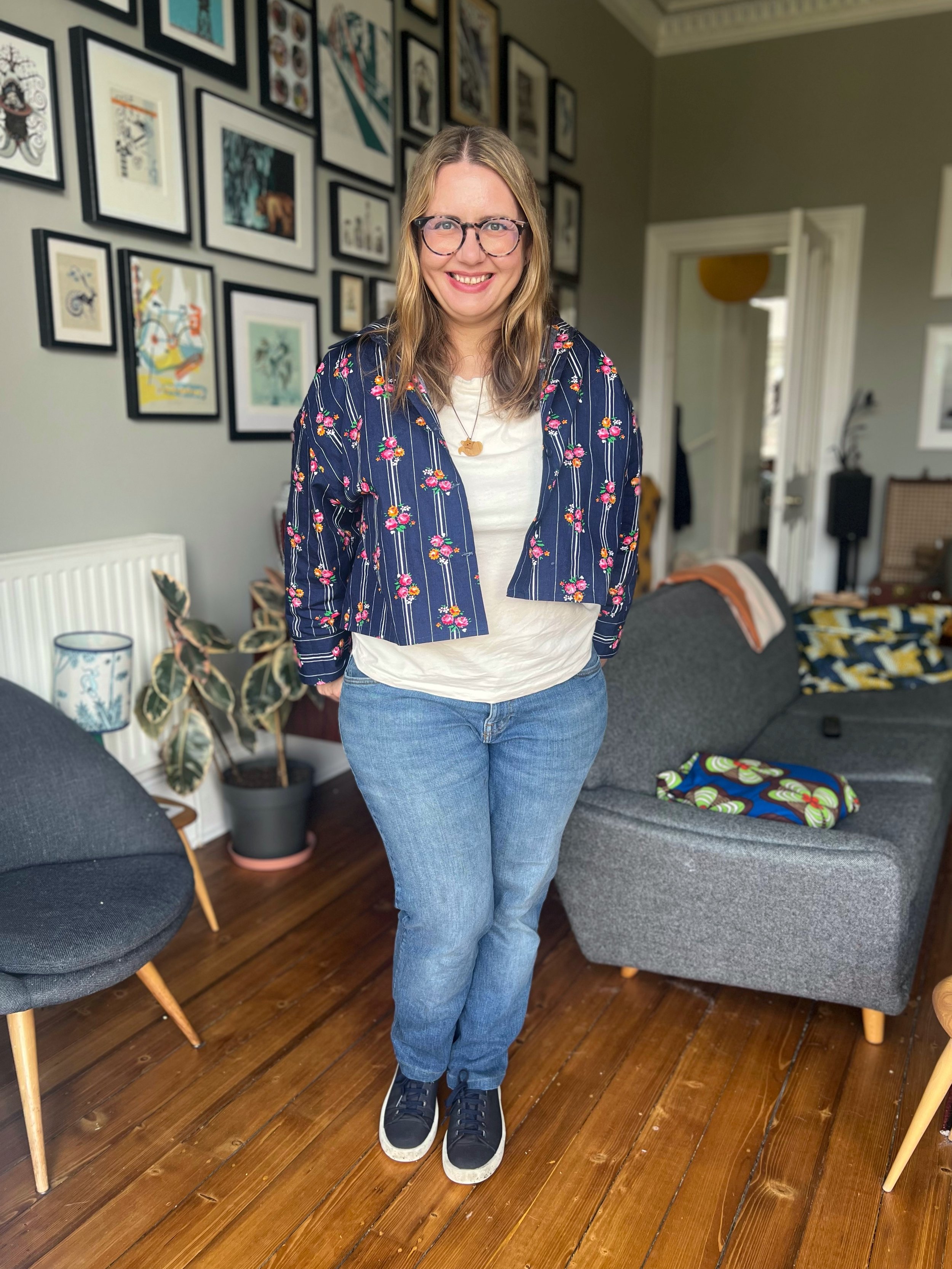Style Arc Archie Woven shirt sewing pattern review — apple franca