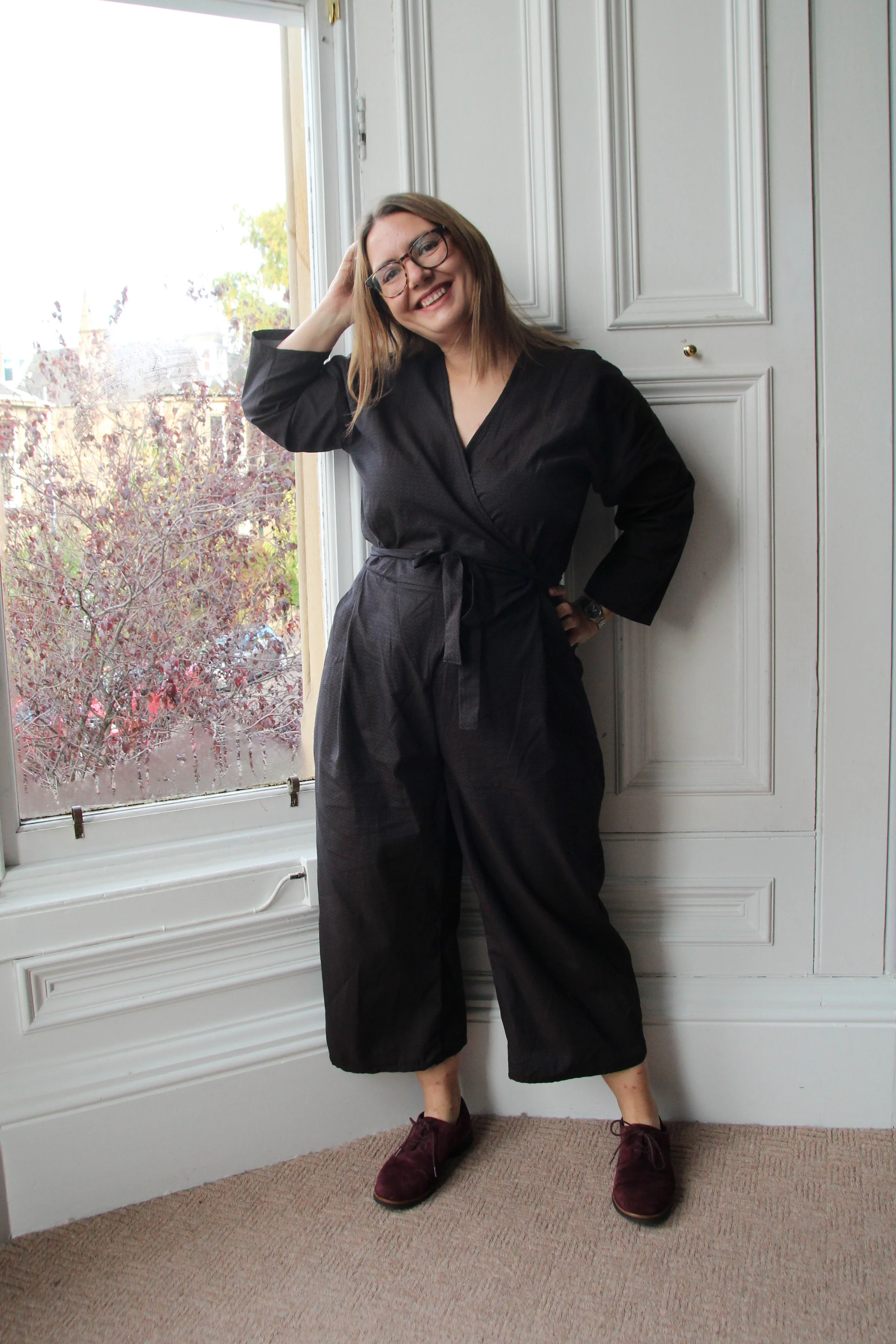 Zadie jumpsuit version 3: autumnal edition