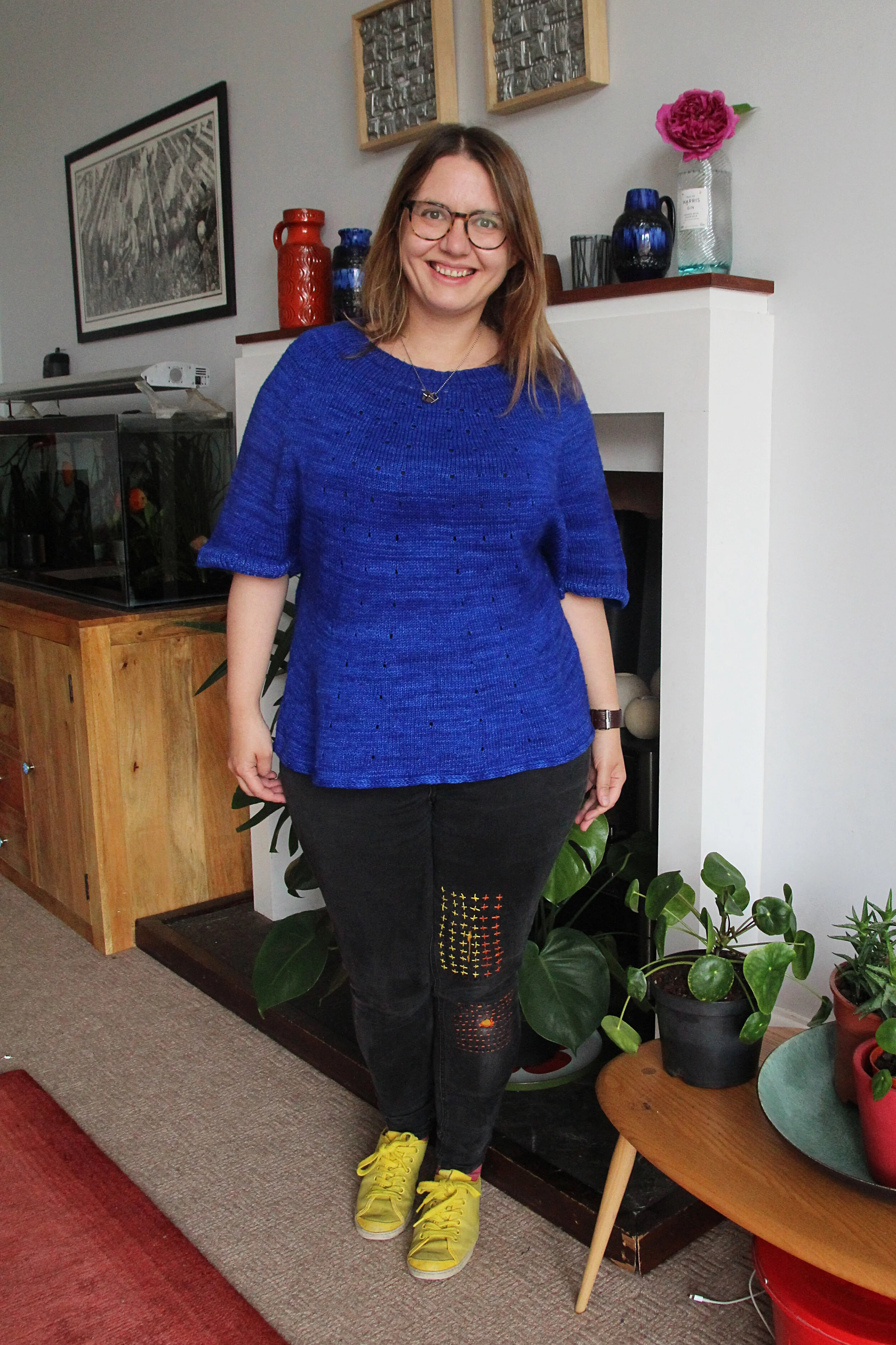 Climb Every Mountain sweater in Malabrigo Arroyo