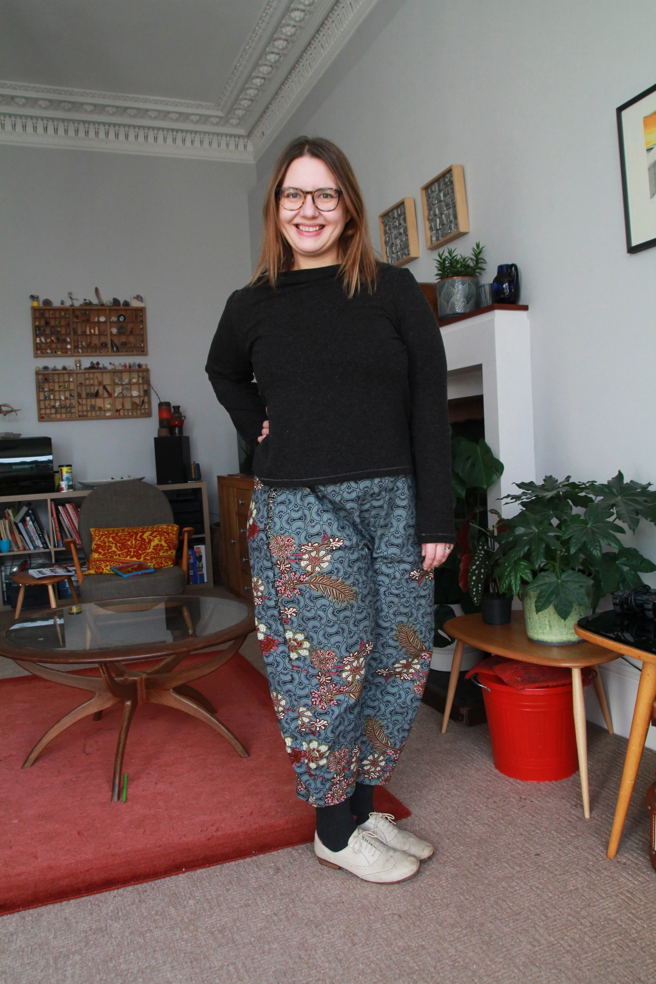 African Wax Bob pants