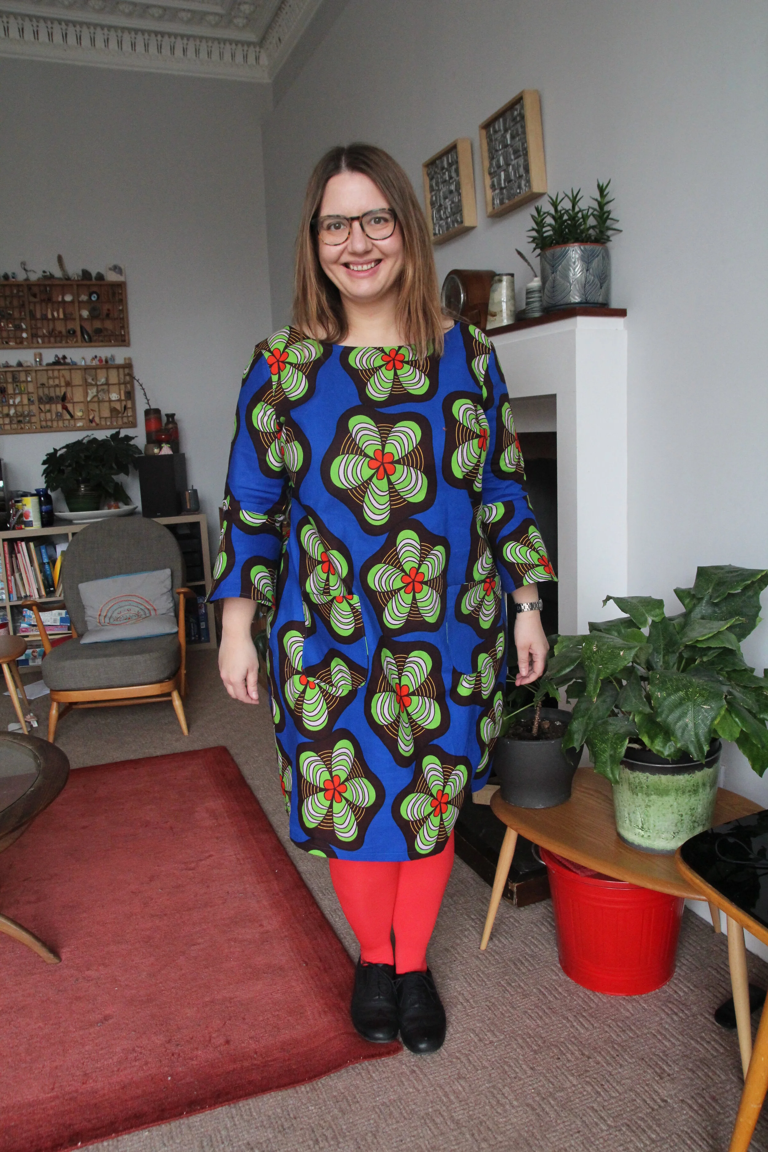 The Dorothy dress from 'Sewing with African Wax Print Fabric'