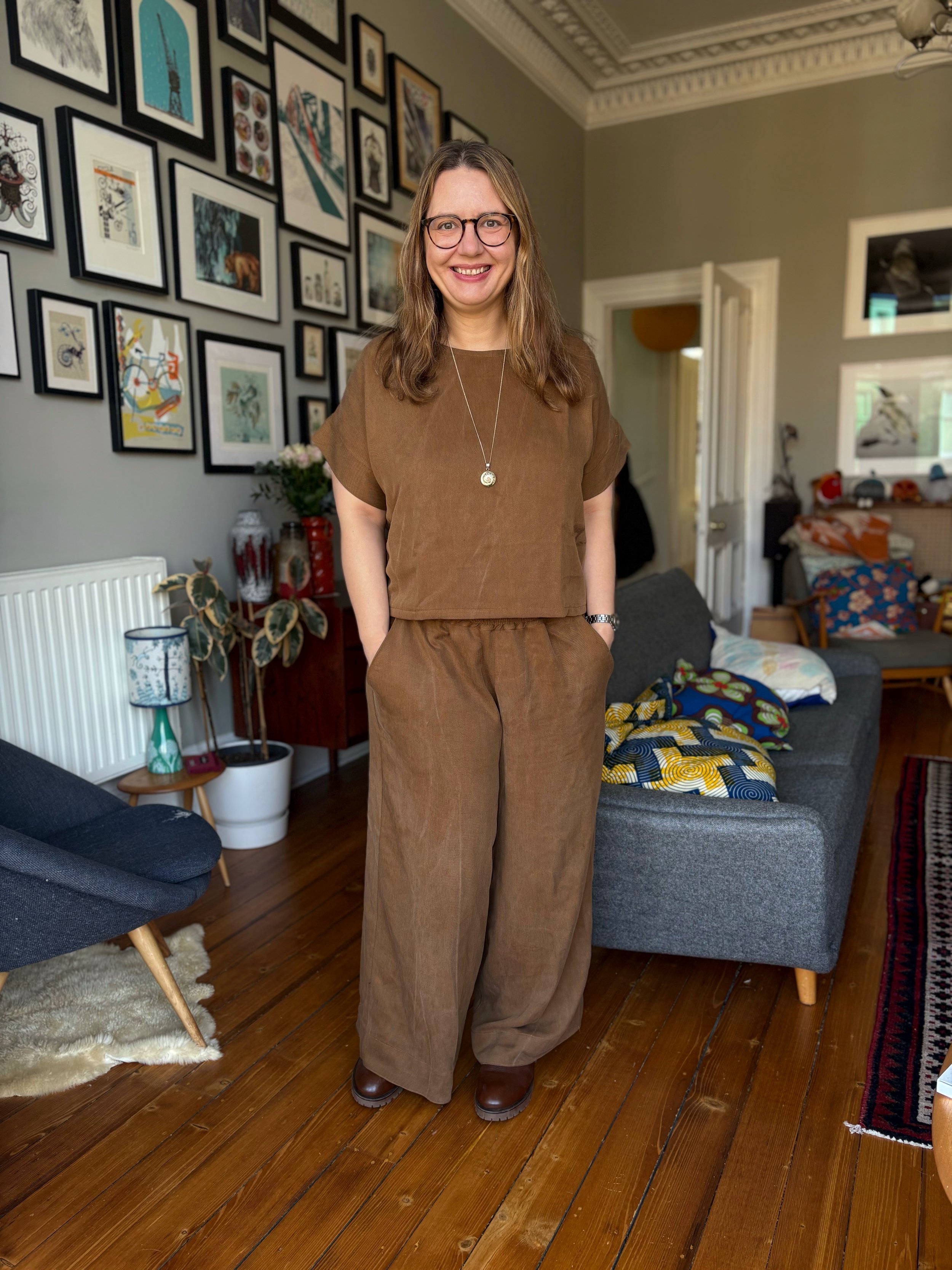 peppermint patterns samford trousers and elizabeth suzann georgia top