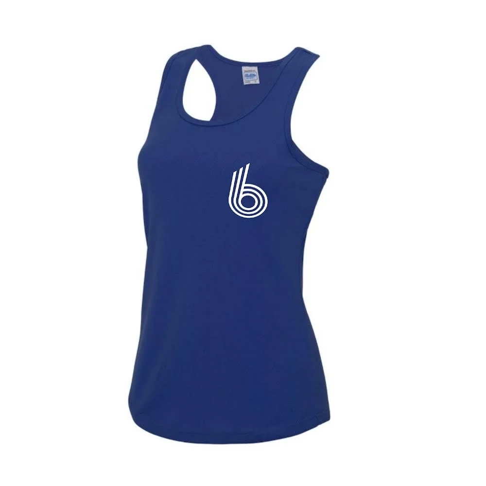 Blast Running Women’s Running Vest in Speed Queen Blue