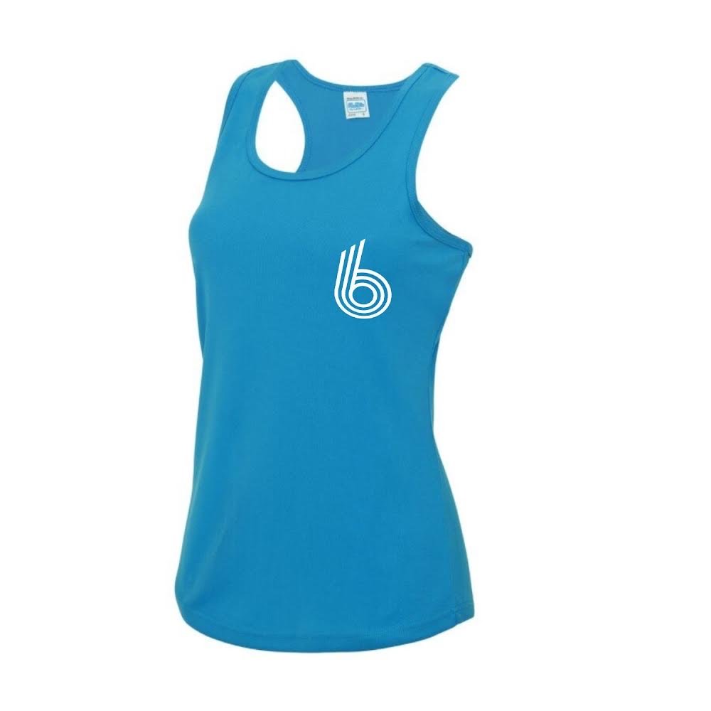 Blast Running Women’s Running Vest in Sapphire Blue