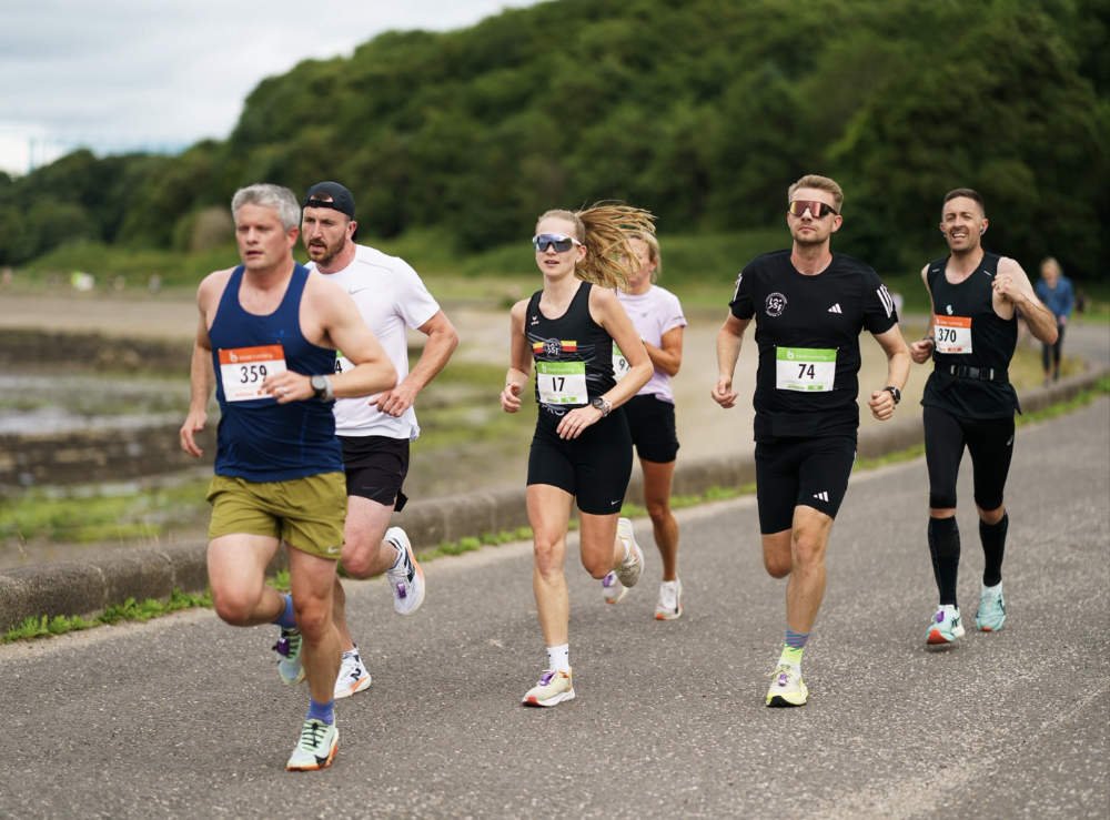 Sunset Festival held marathon and marathon runners 