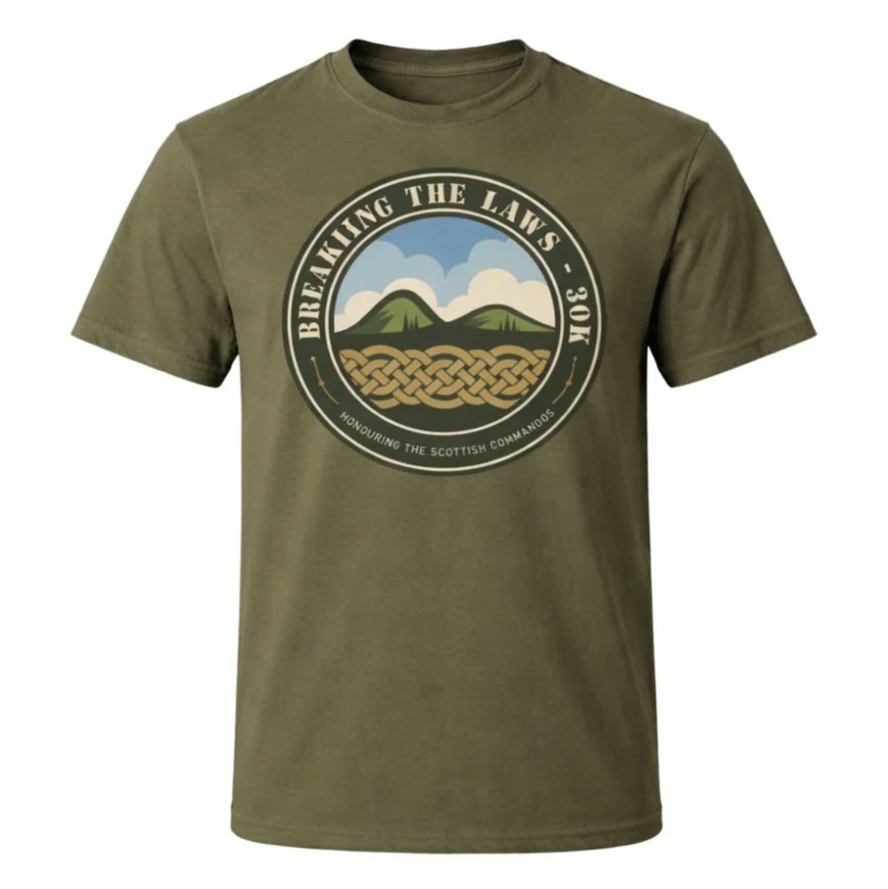 Breaking The Laws 30 K Official T-shirt