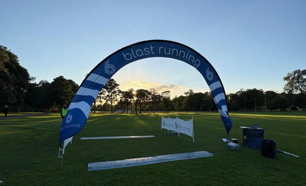 Blast 5K at The Meadows before the event starts