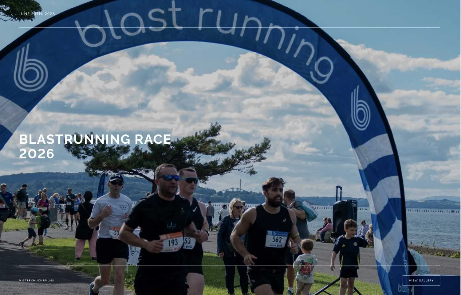Runners at the Sunset Festival 20 June 2026