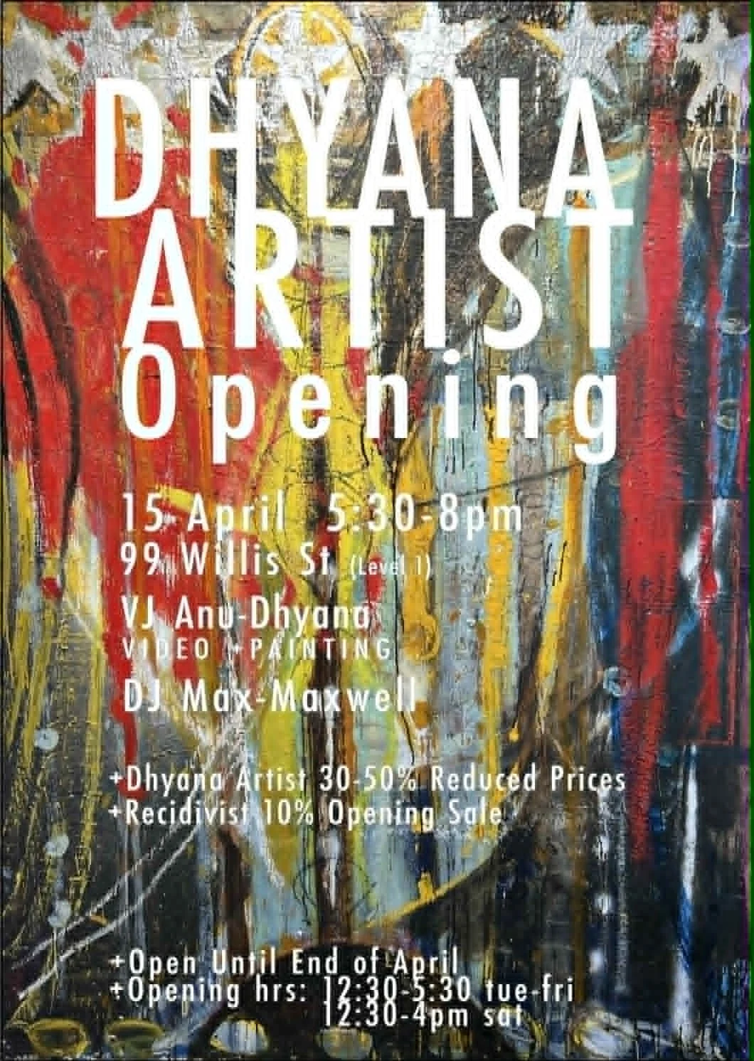 Dhyana Artist Opening: I AM that I AM