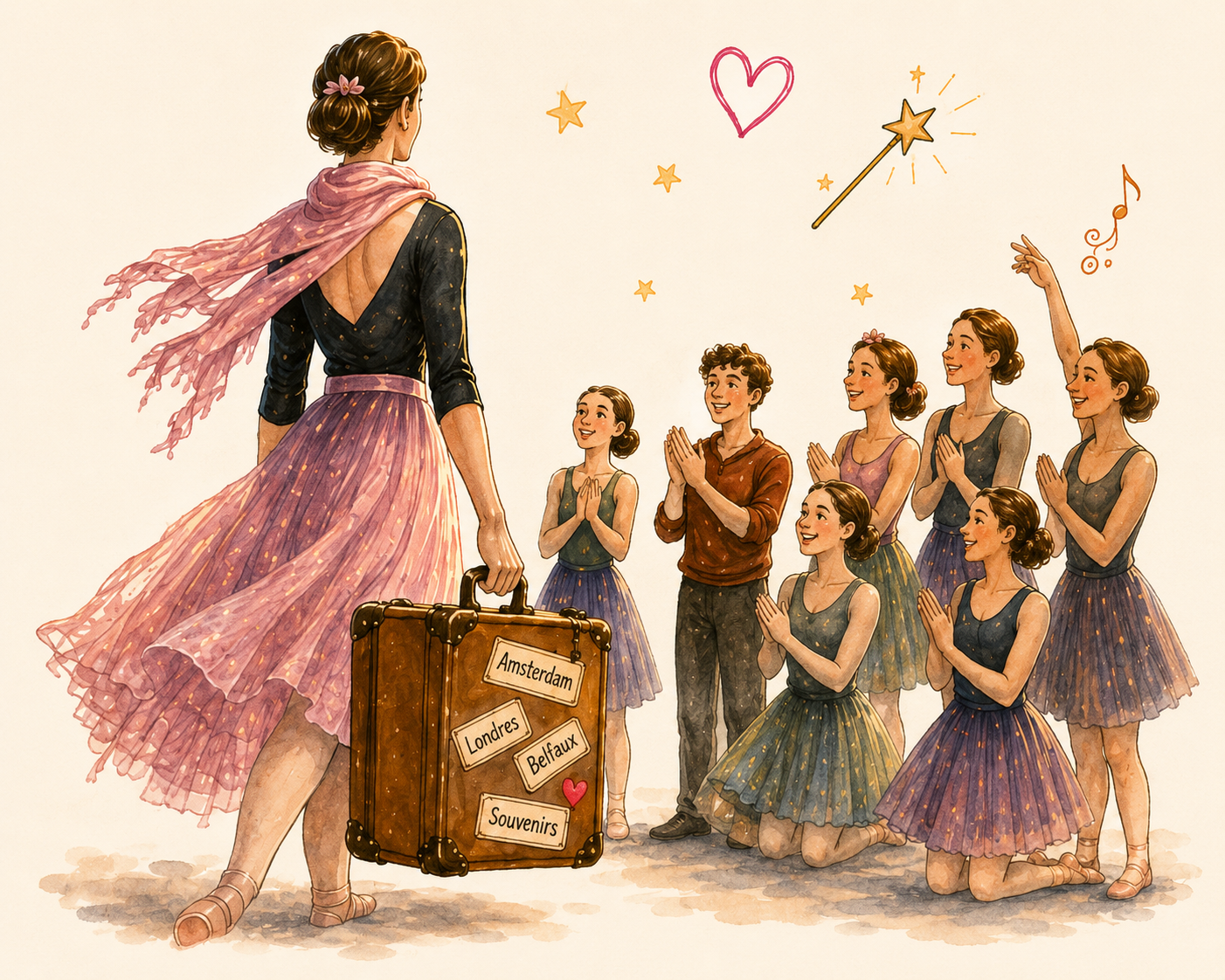 SPECTACLE DE FIN D'ANNEE LES 27 ET 28 JUIN 2026: MINA PART EN VOYAGE