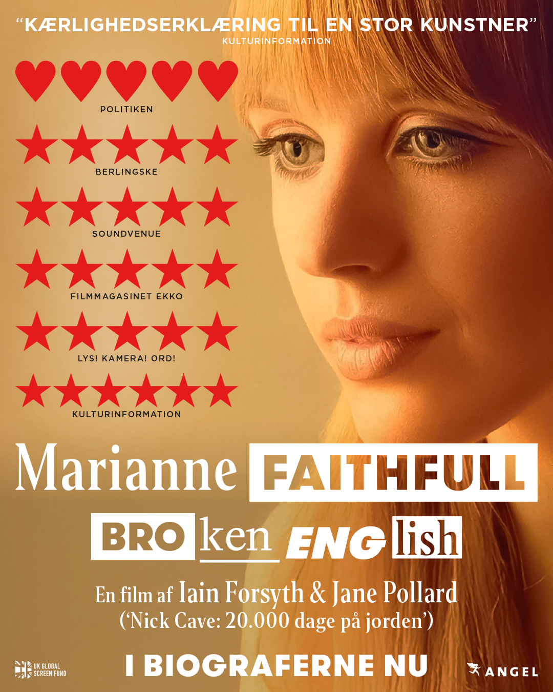 MUSIKFILM: Marianne Faithfull: Broken English