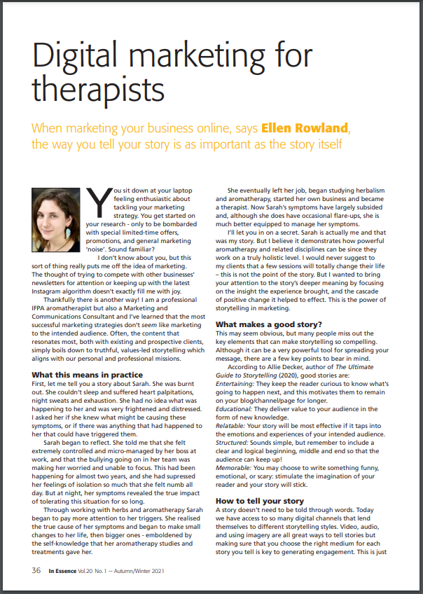 f a digital marketing article