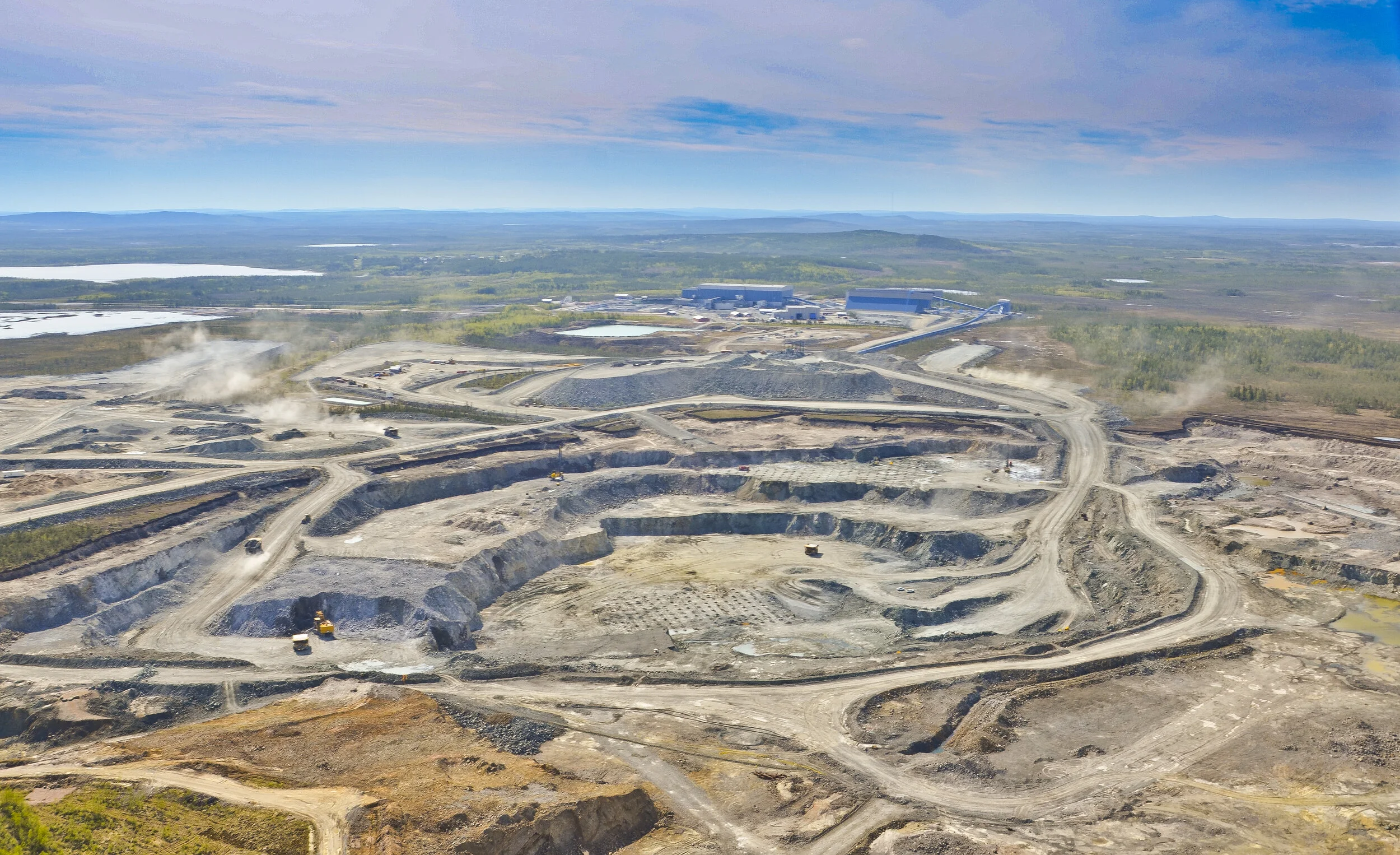 The iron ore mine in Kaunisvaara, Pajala. Photo: Niclas Dahlström