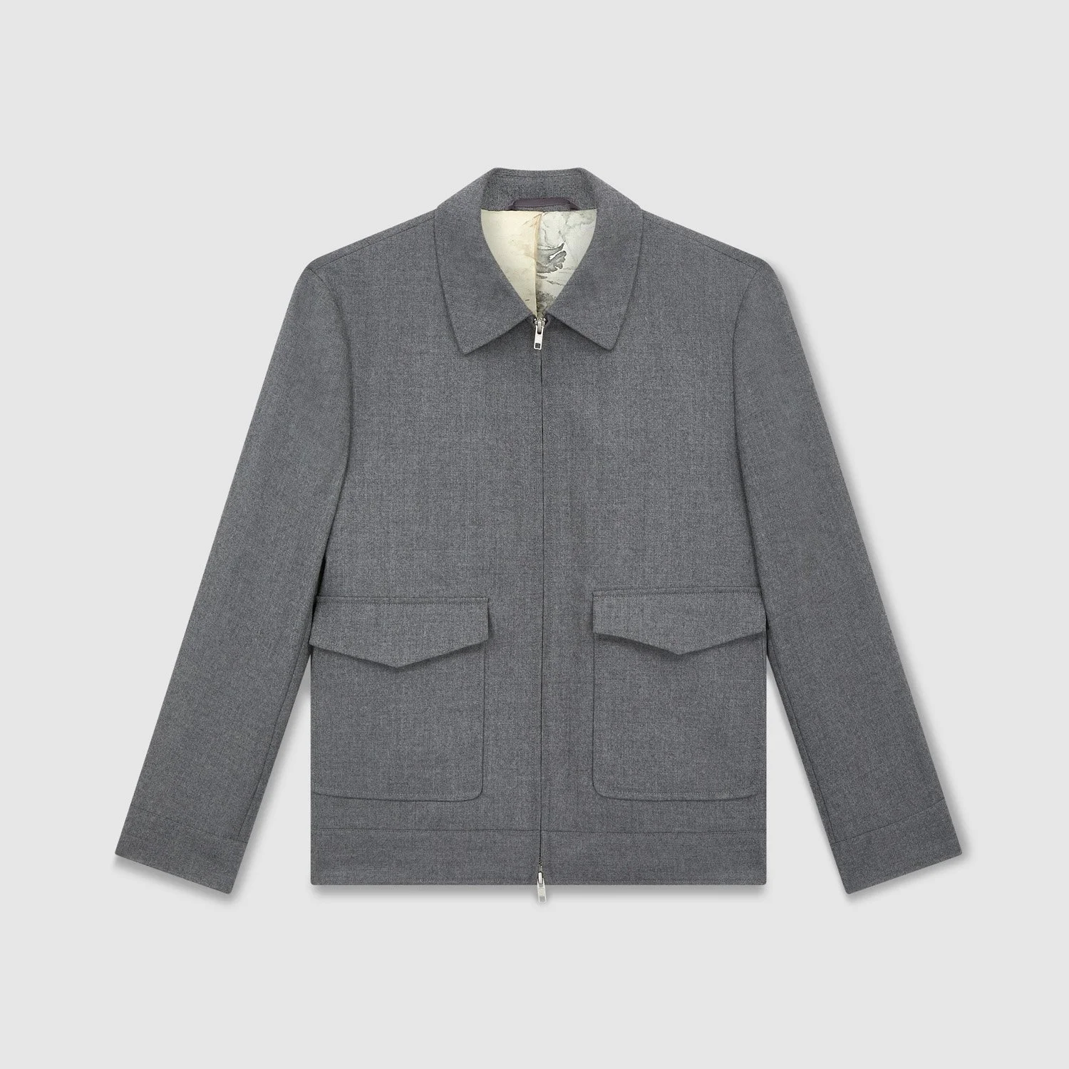 Moghrabi Grey Flannel Blouson