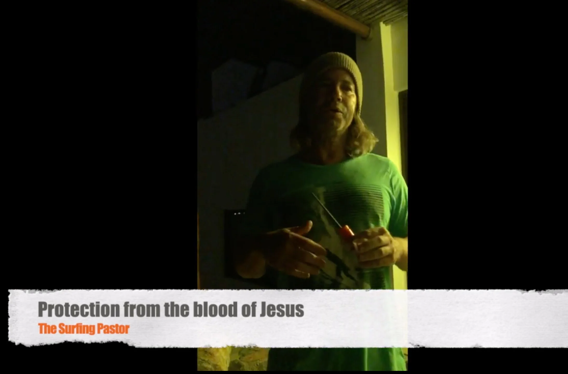 Helping protect our neighbors with the blood of the lamb