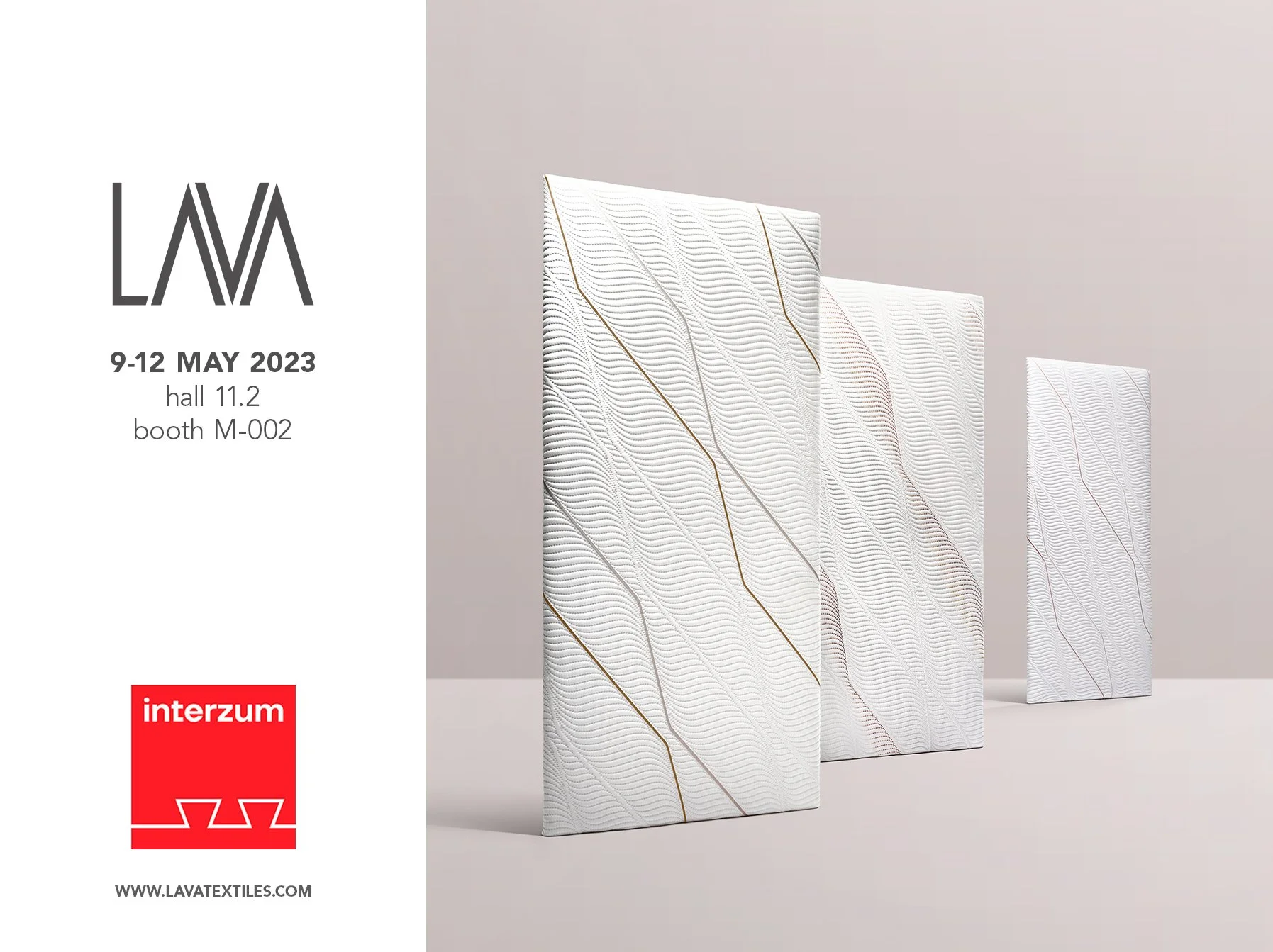 Interzum 2023 - Come and visit us.