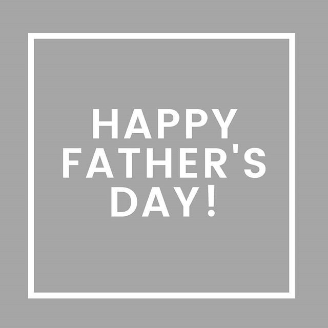 #happyfathersday to all you dads out there!