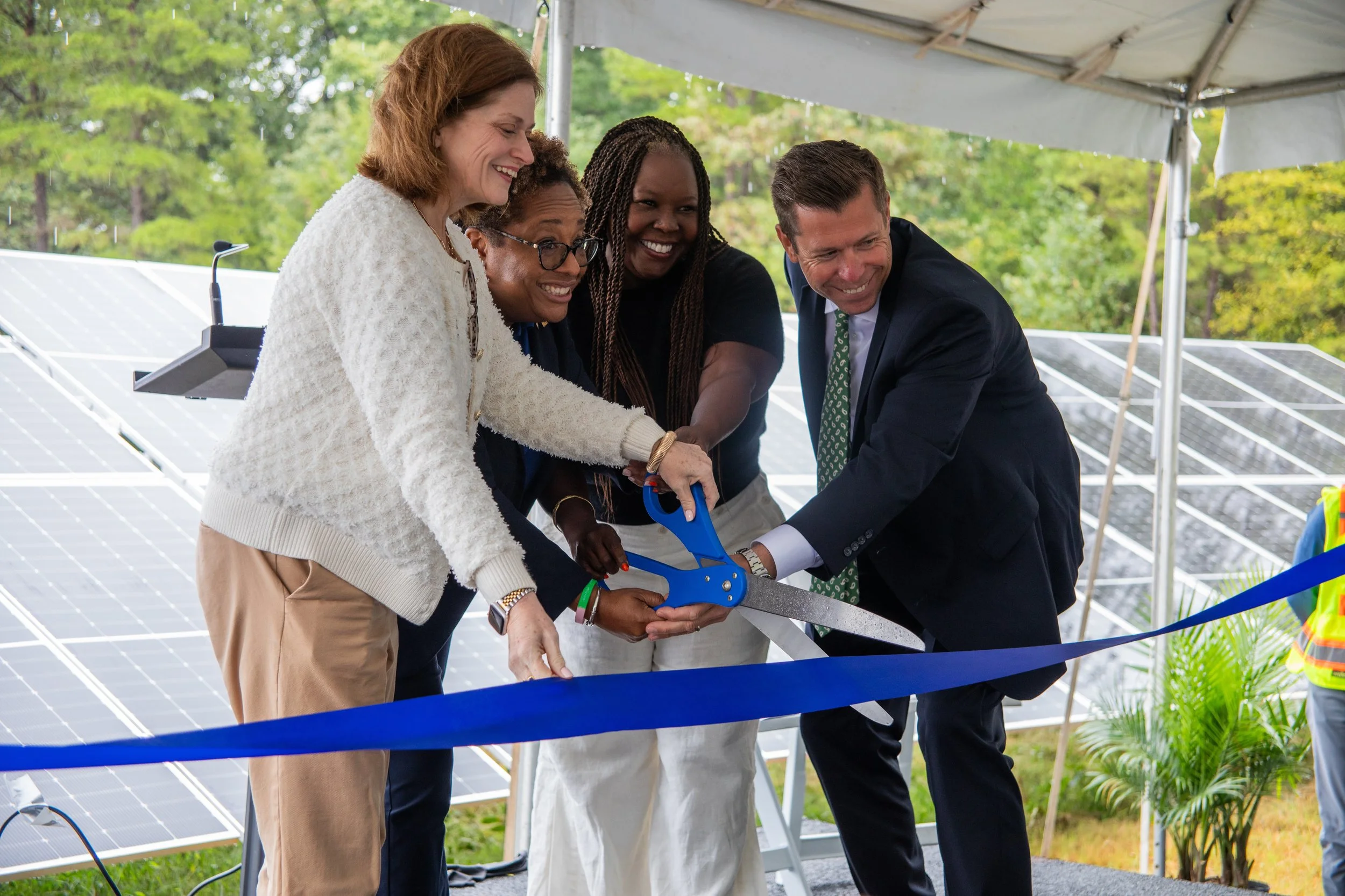 Hive Fund and Justice Climate Fund launch Tupelo Community Reserve to bring more clean energy projects to the South  