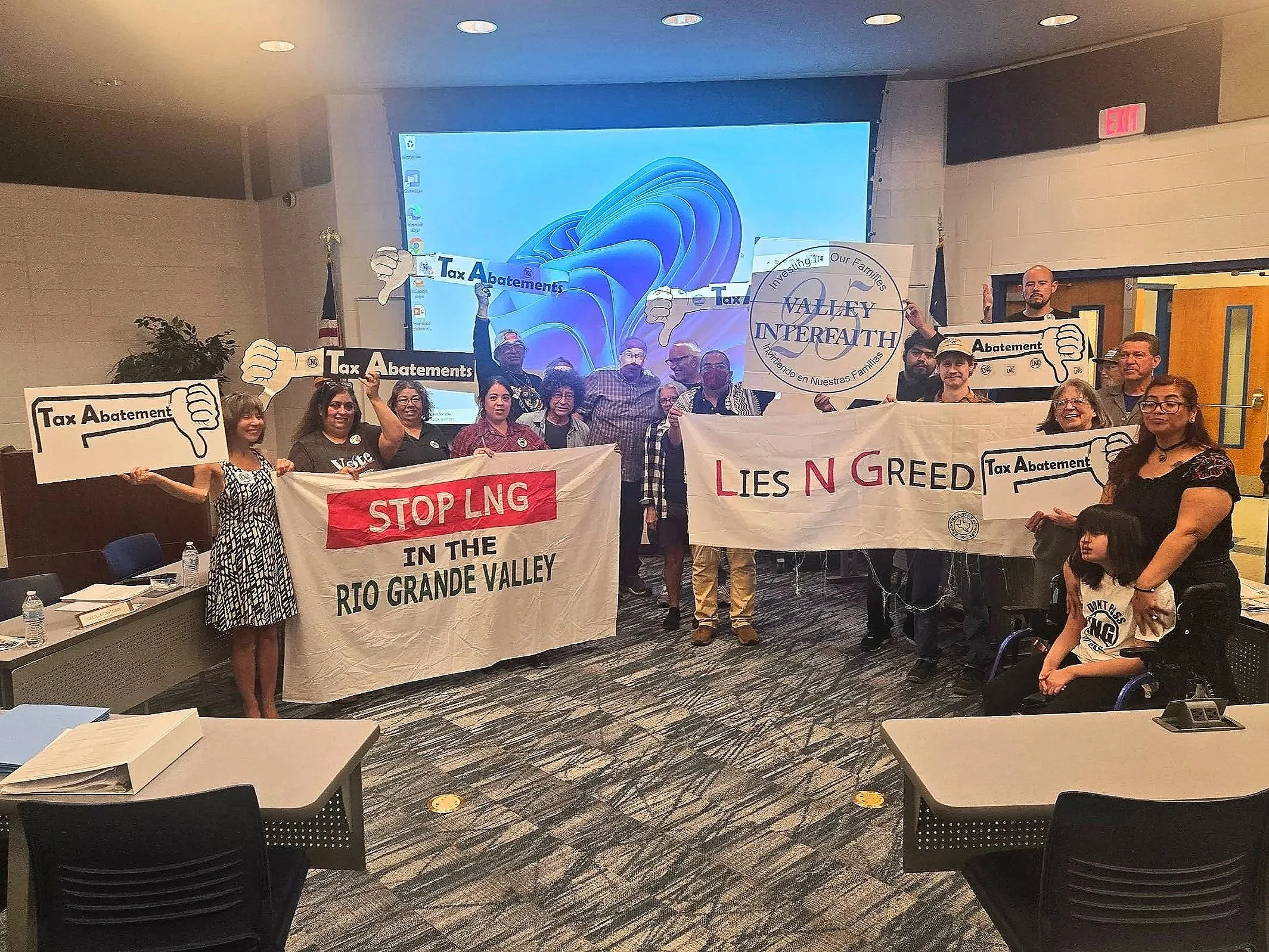 How a Texas border community blocked a $160 million tax break for polluting energy