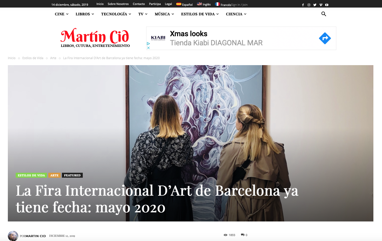 Martin Cid Magazine