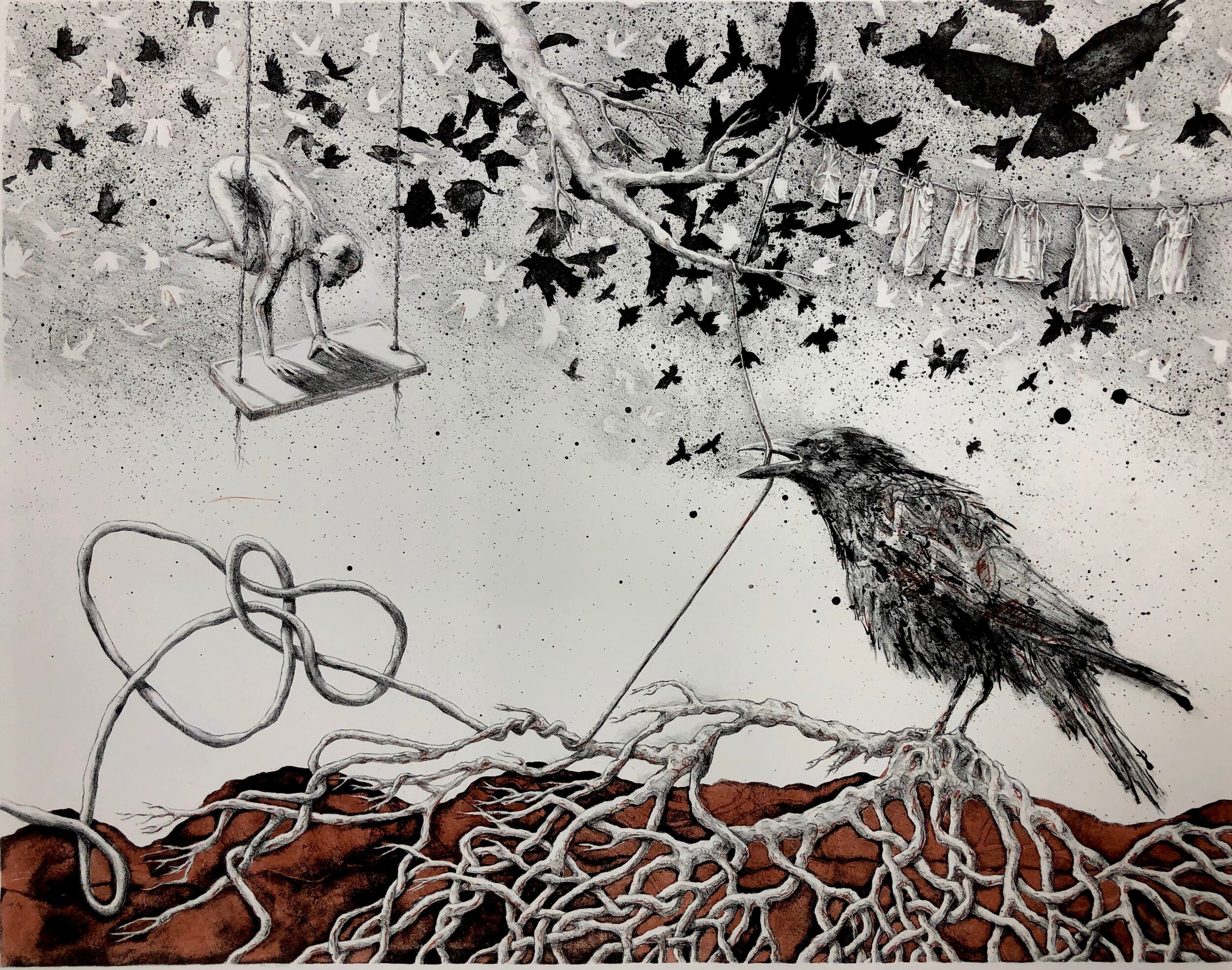 Deborah Maris Lader | "Crow" (USA)