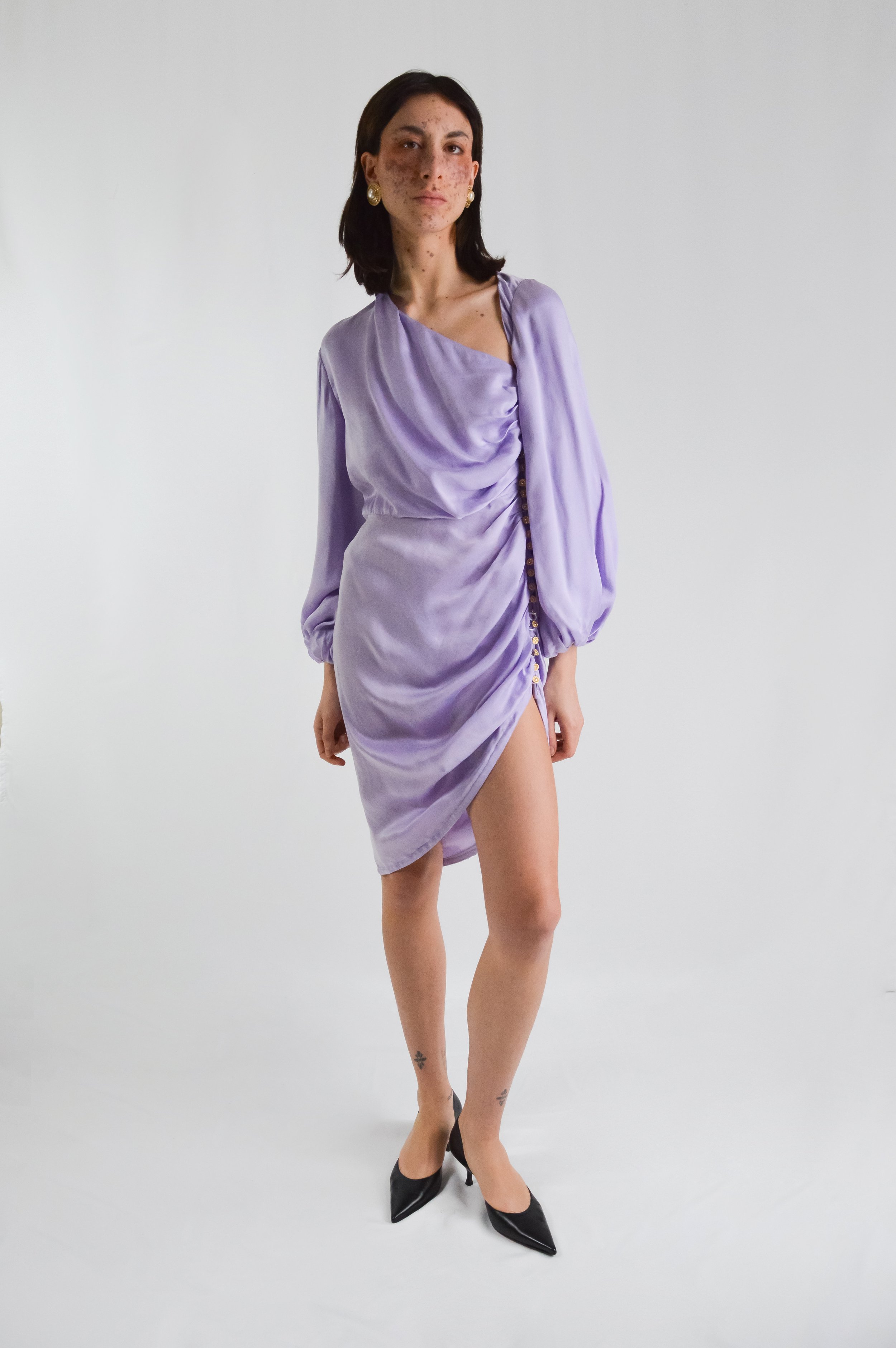 DANAÉ - SATIN MAUVE