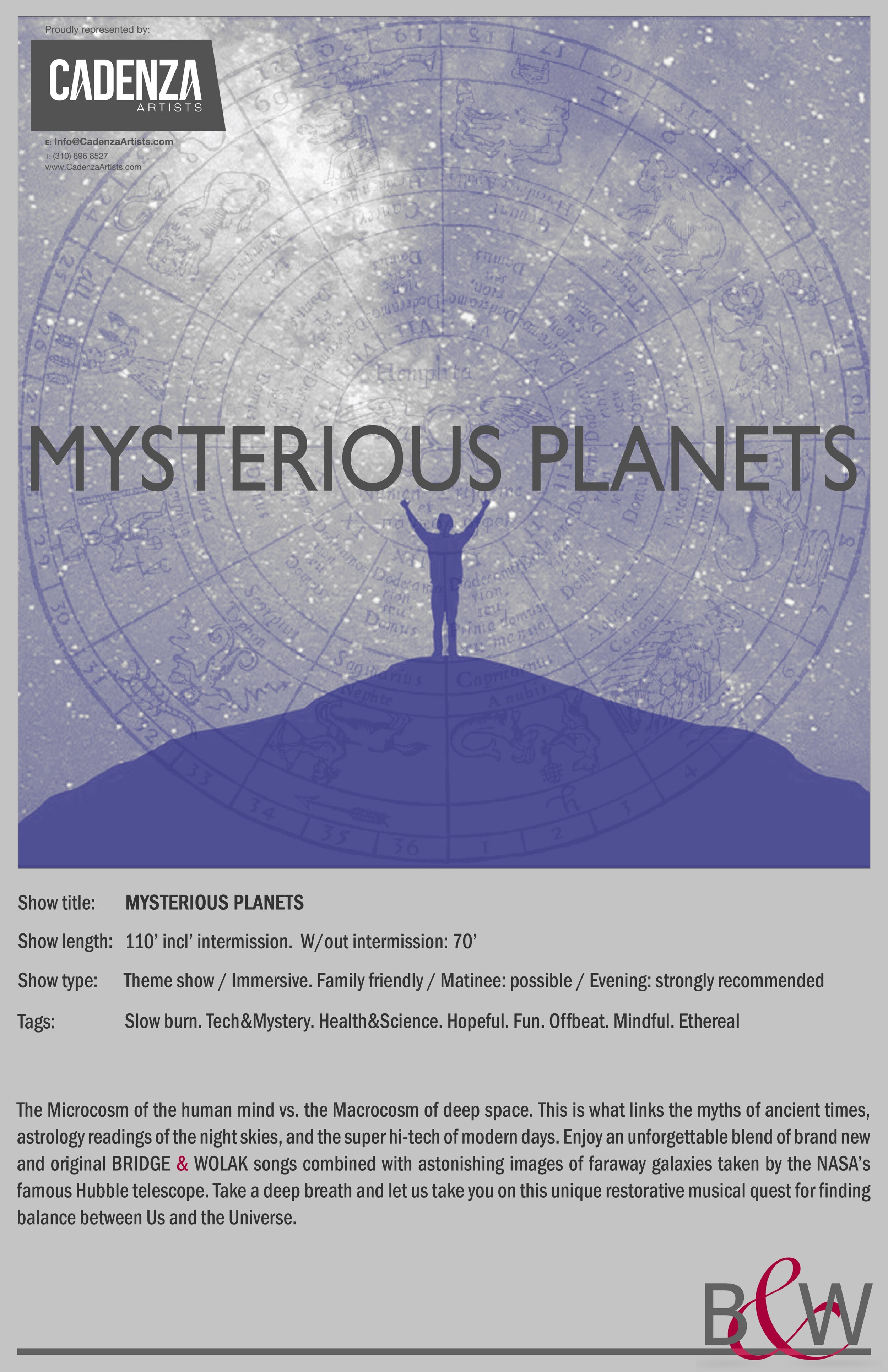 RESTORATIVE, with VISUALS FROM SPACE