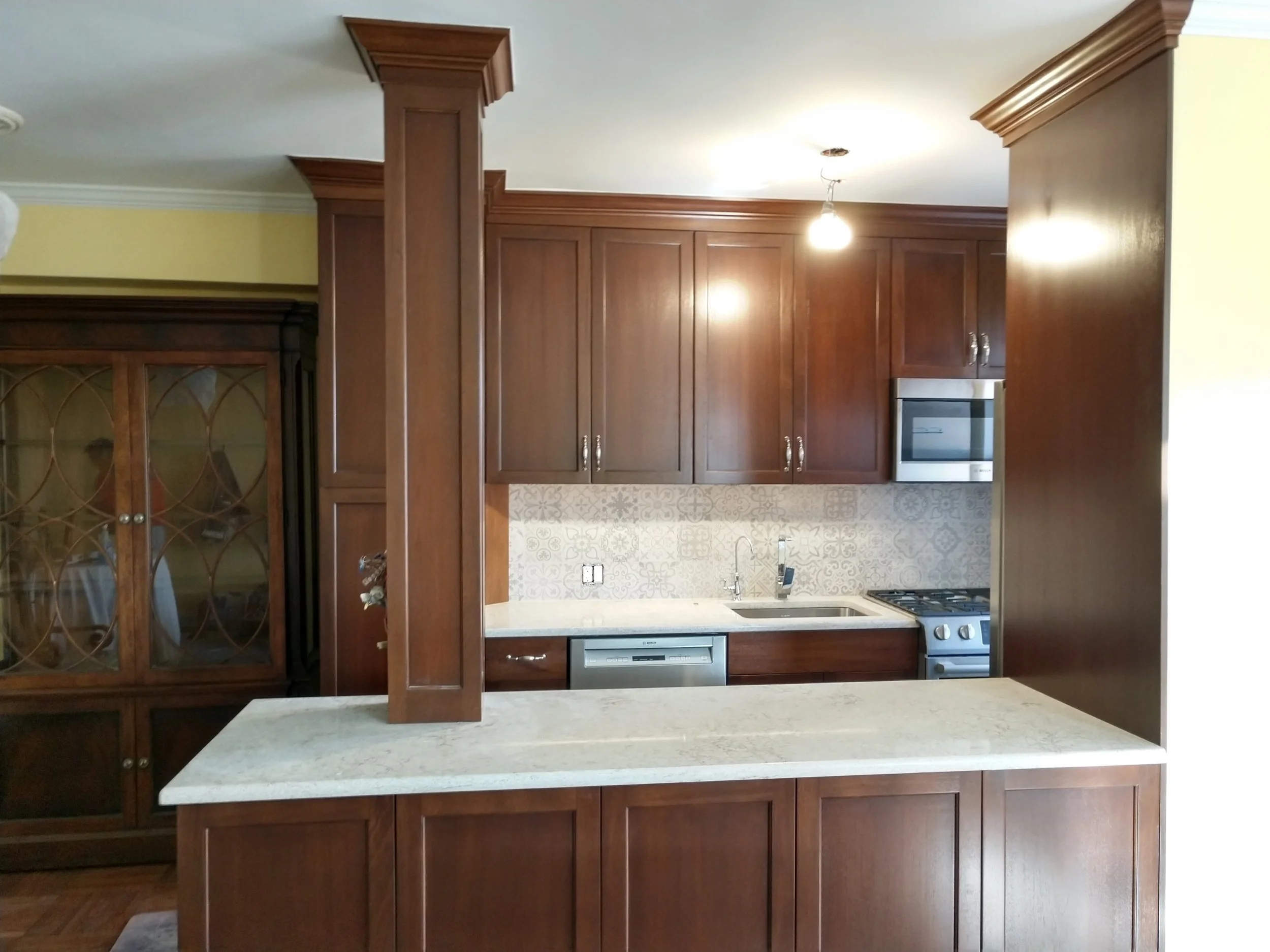 Traditional Kitchen Remodel by Zanzano Woodworking, Inc. project photo