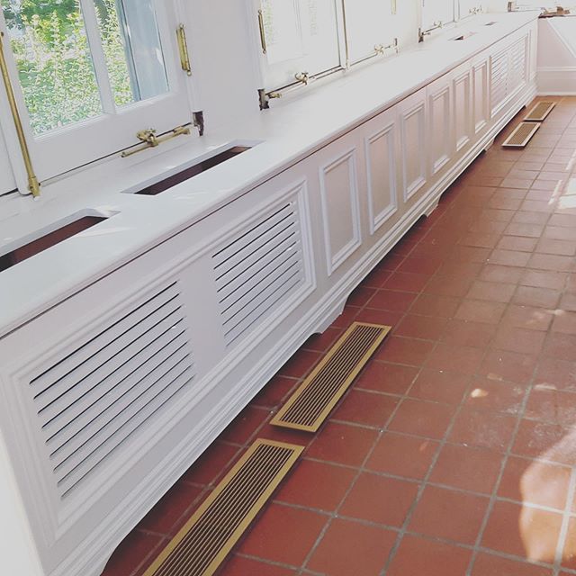 Beautiful radiator cover & another happy customer 😊 We love to make people happy & make their ideas come alive!