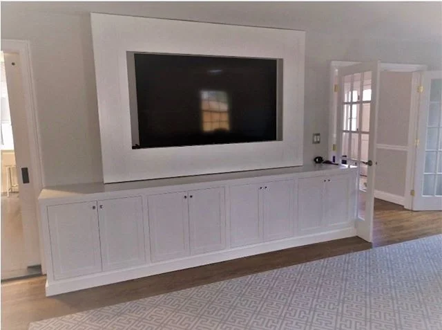 Let us create your dream entertainment center for football season! 🏈📺🏉 #interiordesign #homeinspo #designinspo