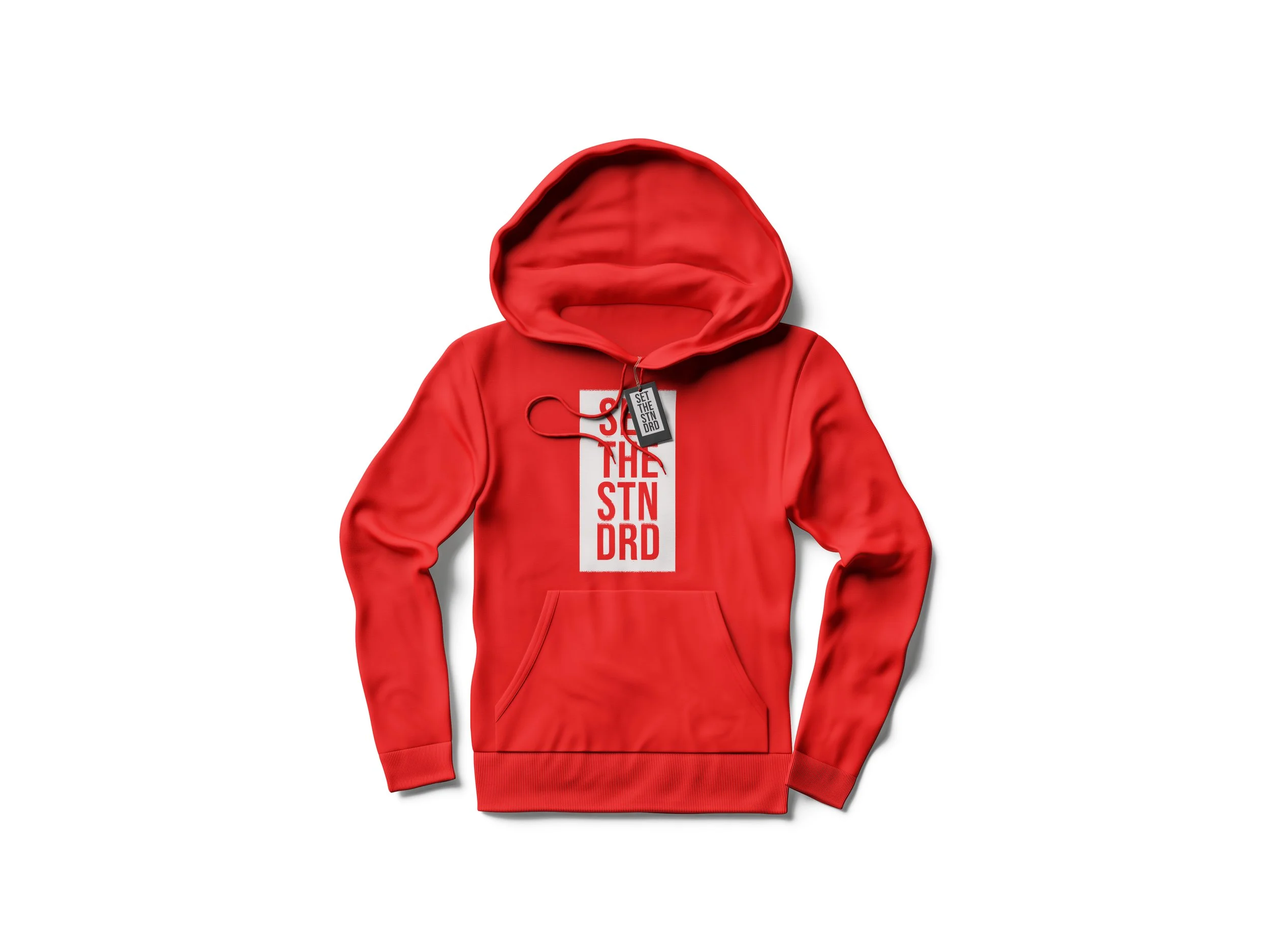 Set The Standard Unisex Red Hoodie