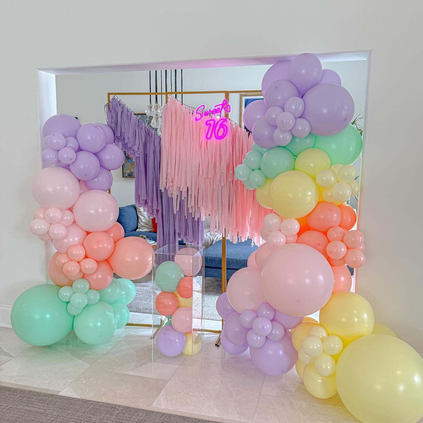 Pastel pretties for Menaal&rsquo;s 16th! 🩷 #popculturememphis @stream__weaver
