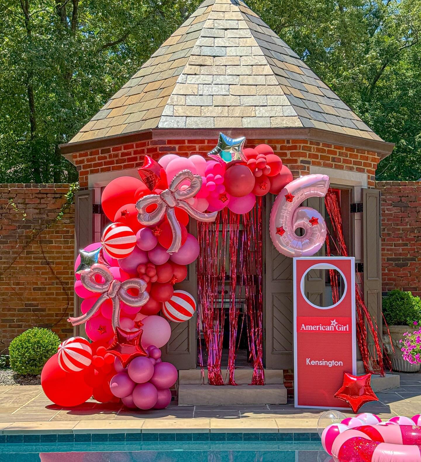 ⭐️She wasssss an American girl ⭐️ American girl doll pool party for Kensi! 🩷❤️ #popculturememphis