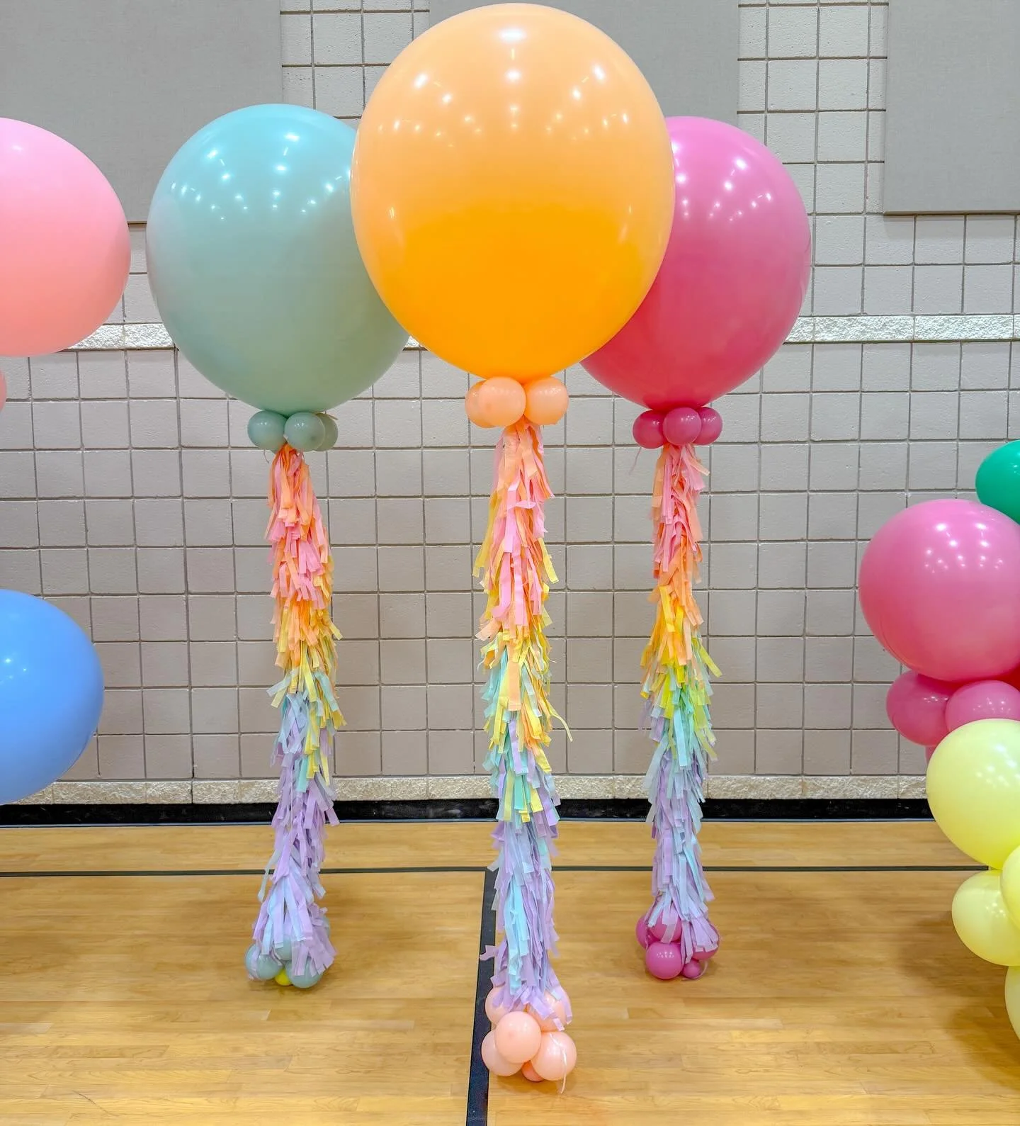 🤩Jumbos 🤩 Perfect for any event! $100 each, as shown with handmade custom tassel tails, and $125 with personalization. They are the perfect way to celebrate. Annnnnd they can last longer than flowers. Just saying. #popculturememphis
