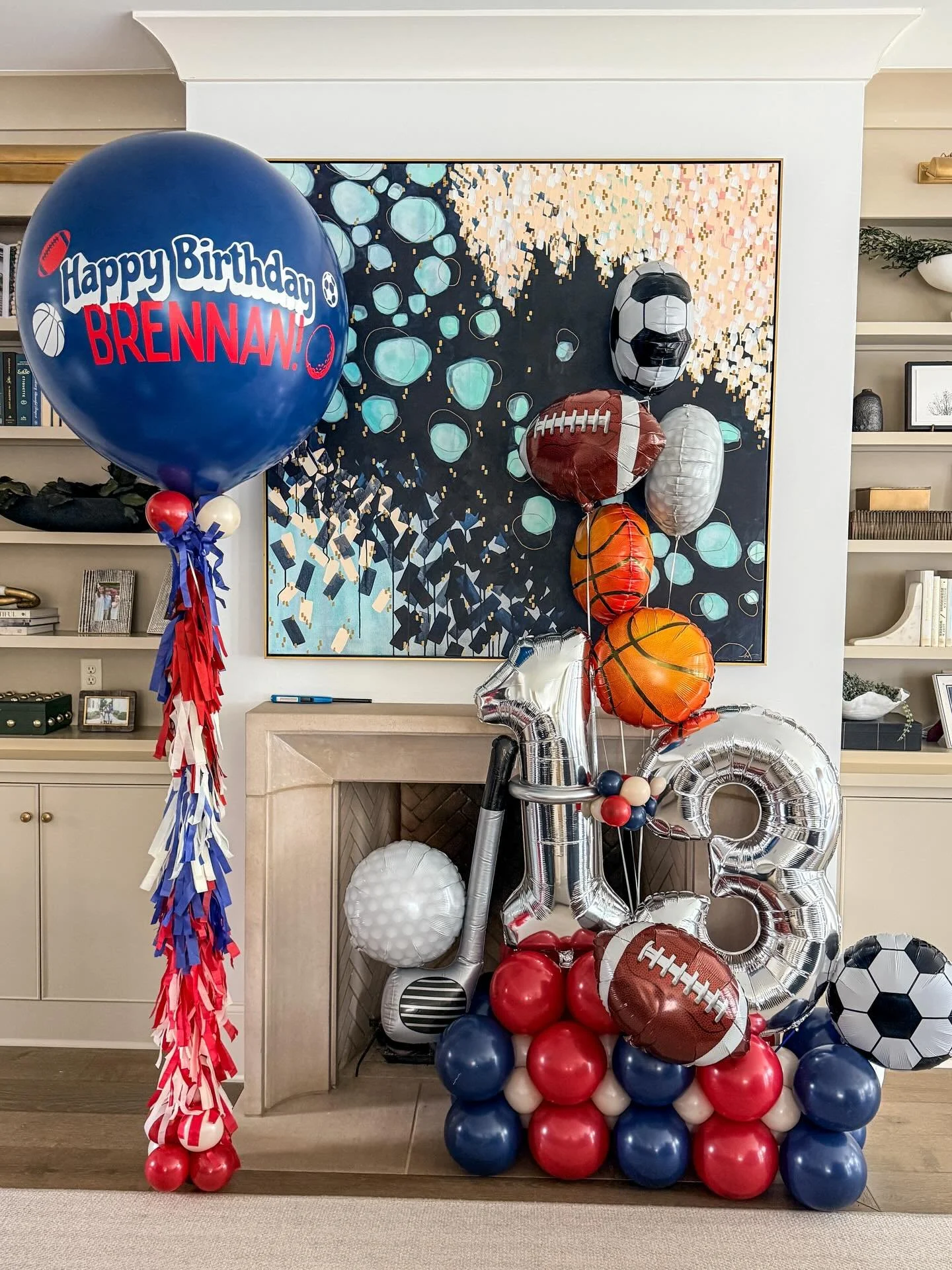 ⚽️🏀🏈⚾️ All STAR marquee and jumbo combo for this new teenager! 🙌🏻 ⭐️ #popculturememphis