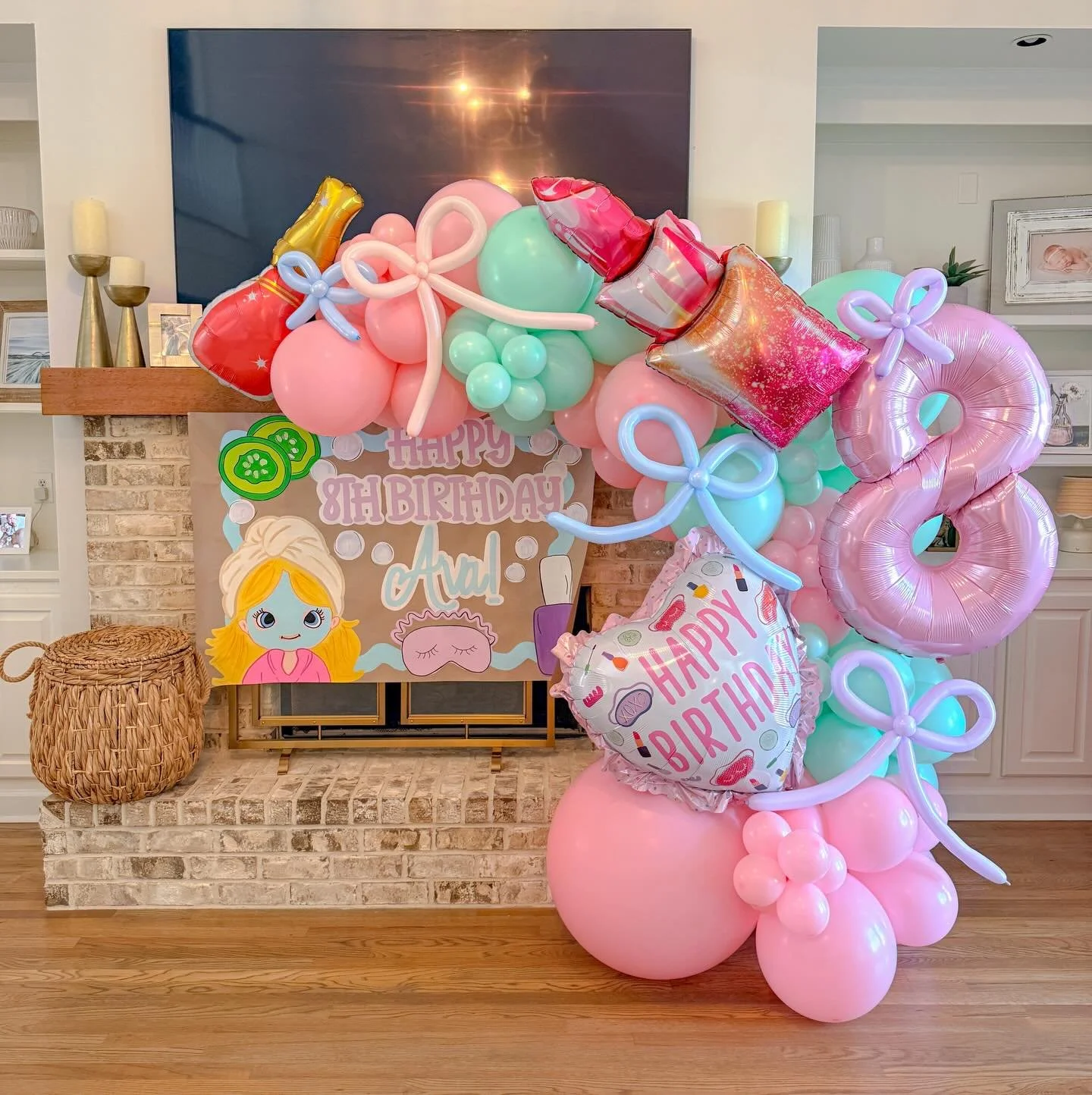 Spa-rty for Ava&rsquo;s 8th birthday!  We&rsquo;ve been celebrating this sweet girl since she was 4! 🧼🛁🧖&zwj;♀️🧴🫧 #popculturememphis