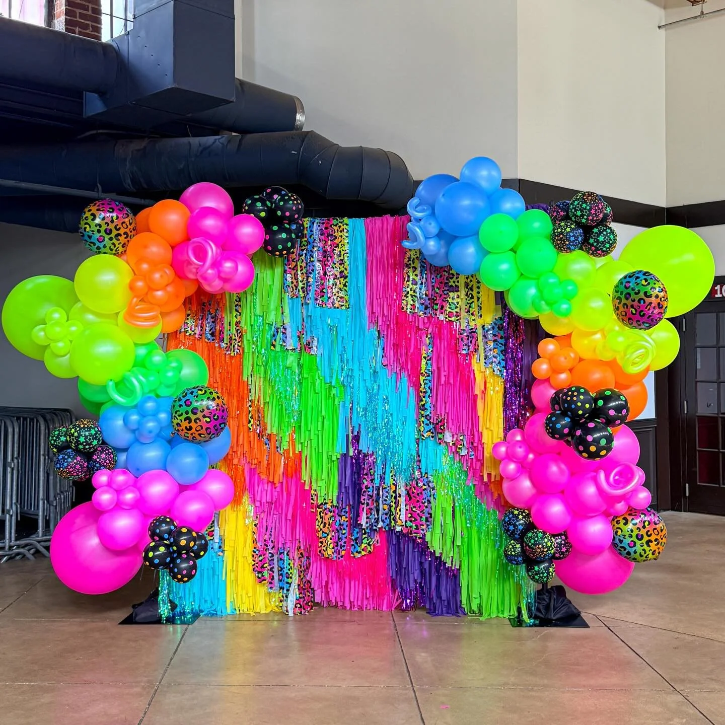 Welcome to the NEON jungle for Hernando High School&rsquo;s 2026 prom! 🦓🩷🐆💛🐅💚 #popculturememphis @stream__weaver @lisafrank