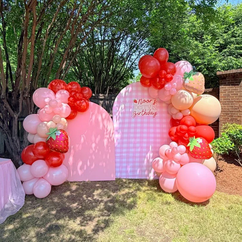 A berry sweet 1st birthday for Noor! 🍓🍓🍓 #popculturememphis