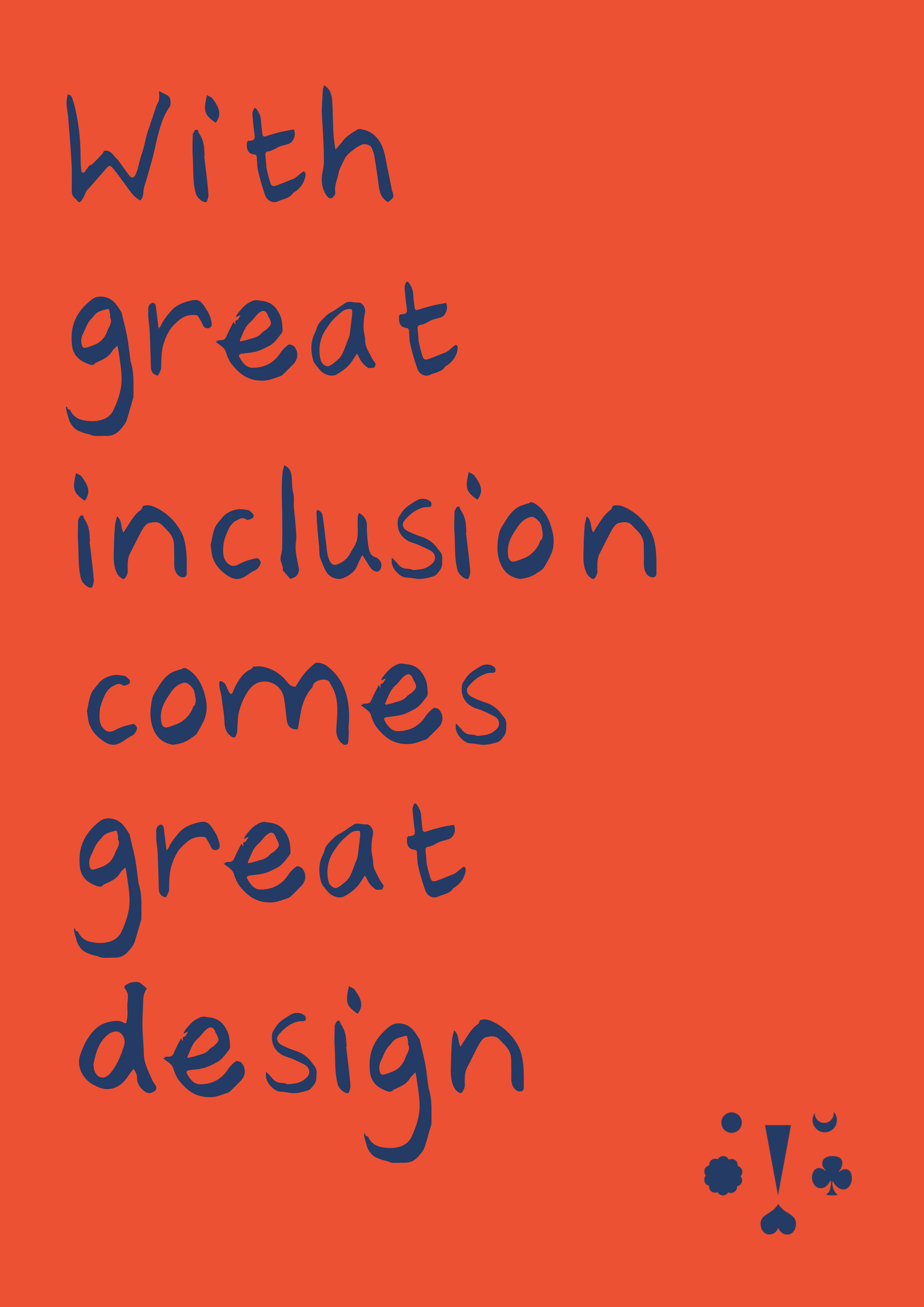 With great inclusion comes great design