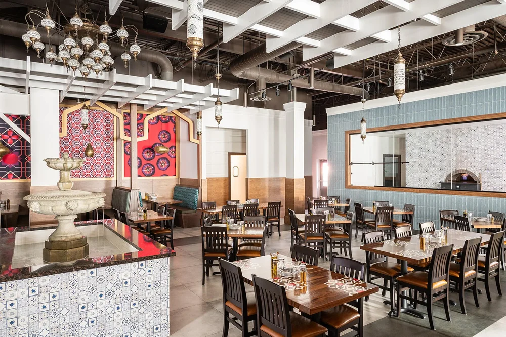 Roman Zaman Restaurant Interior Design Renovation — Sansa Interiors
