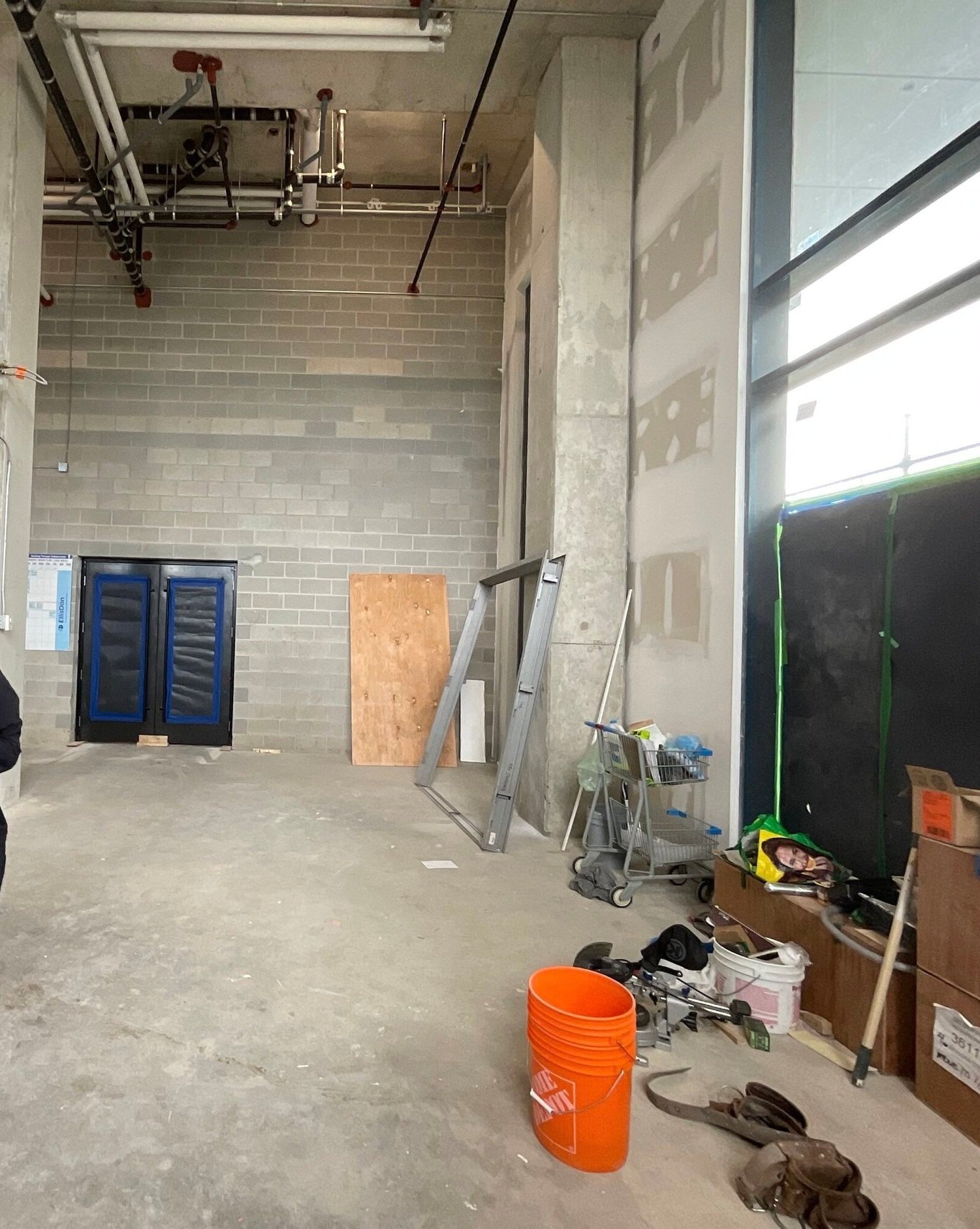 Wall view of G Mercato Italian Kitchen & Pantry Before Designing