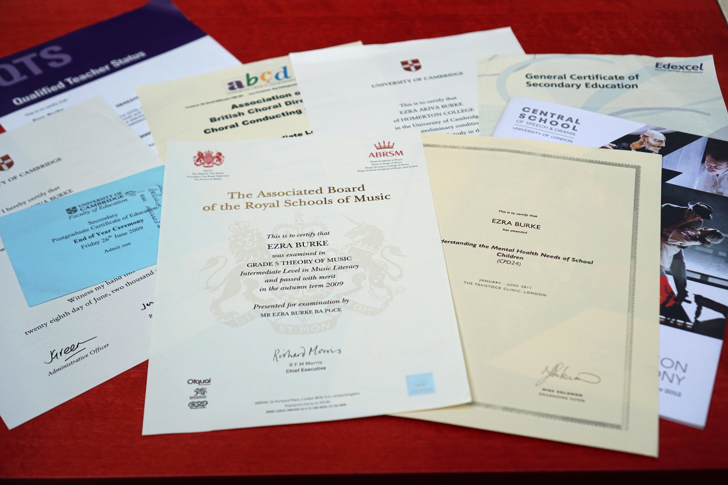 Education and Qualifications