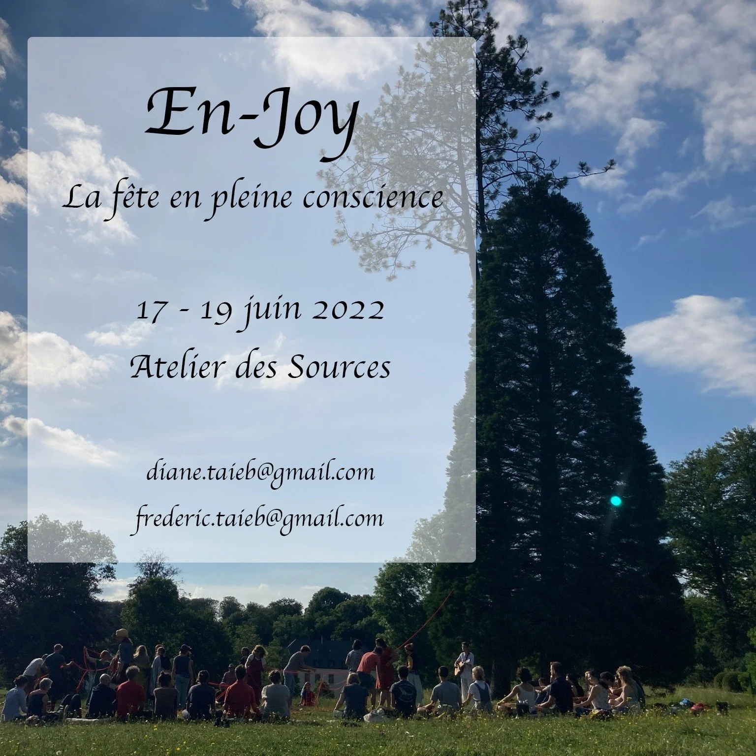 En-joy : Méditation, danse et autres joies