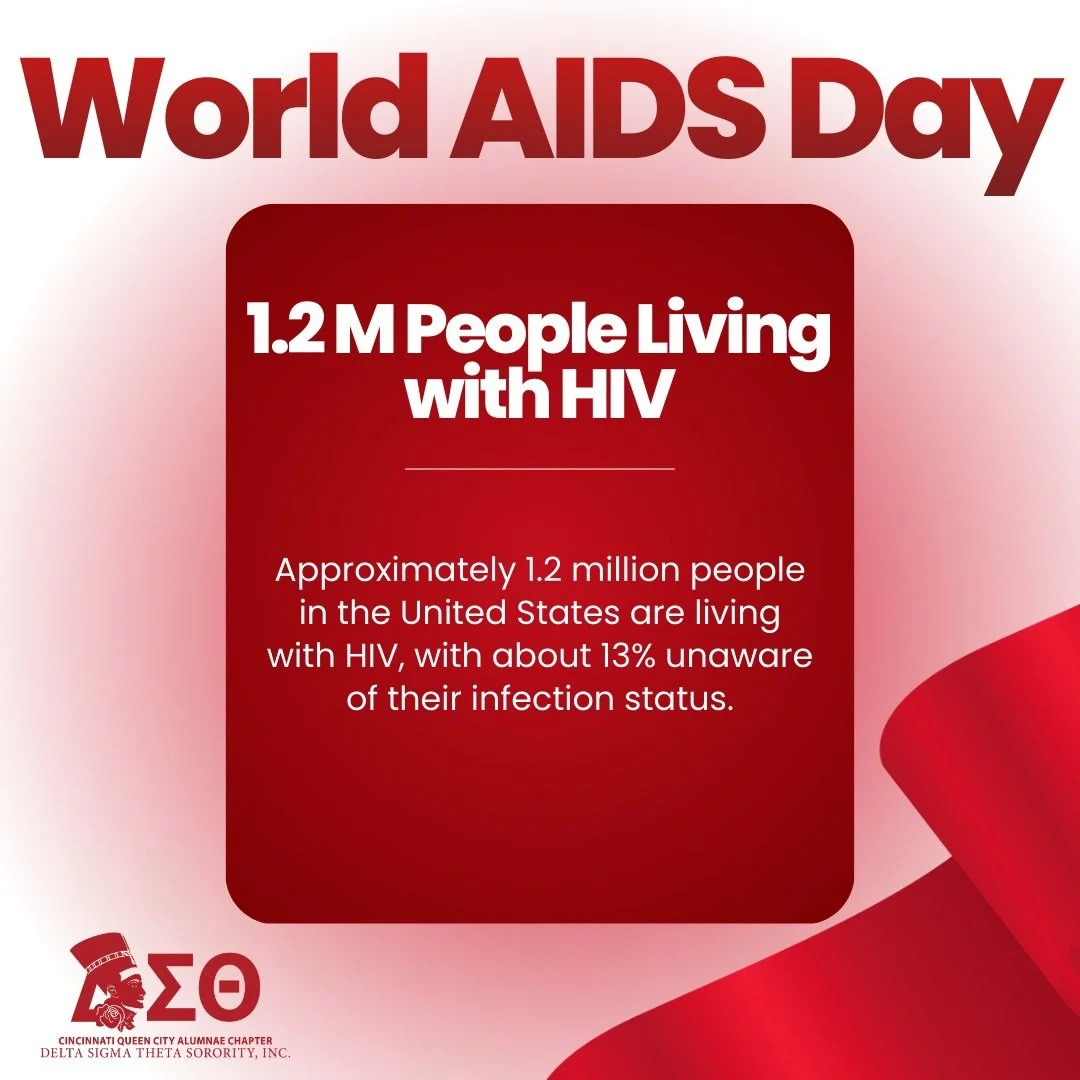 As we recognize World AIDS Day, here are a few powerful reminders:

✔️ 1.2M people in the U.S. are living with HIV
✔️ 13% don&rsquo;t know their status
✔️ Black women face significantly higher diagnosis rates
✔️ Testing + education = prevention

Join