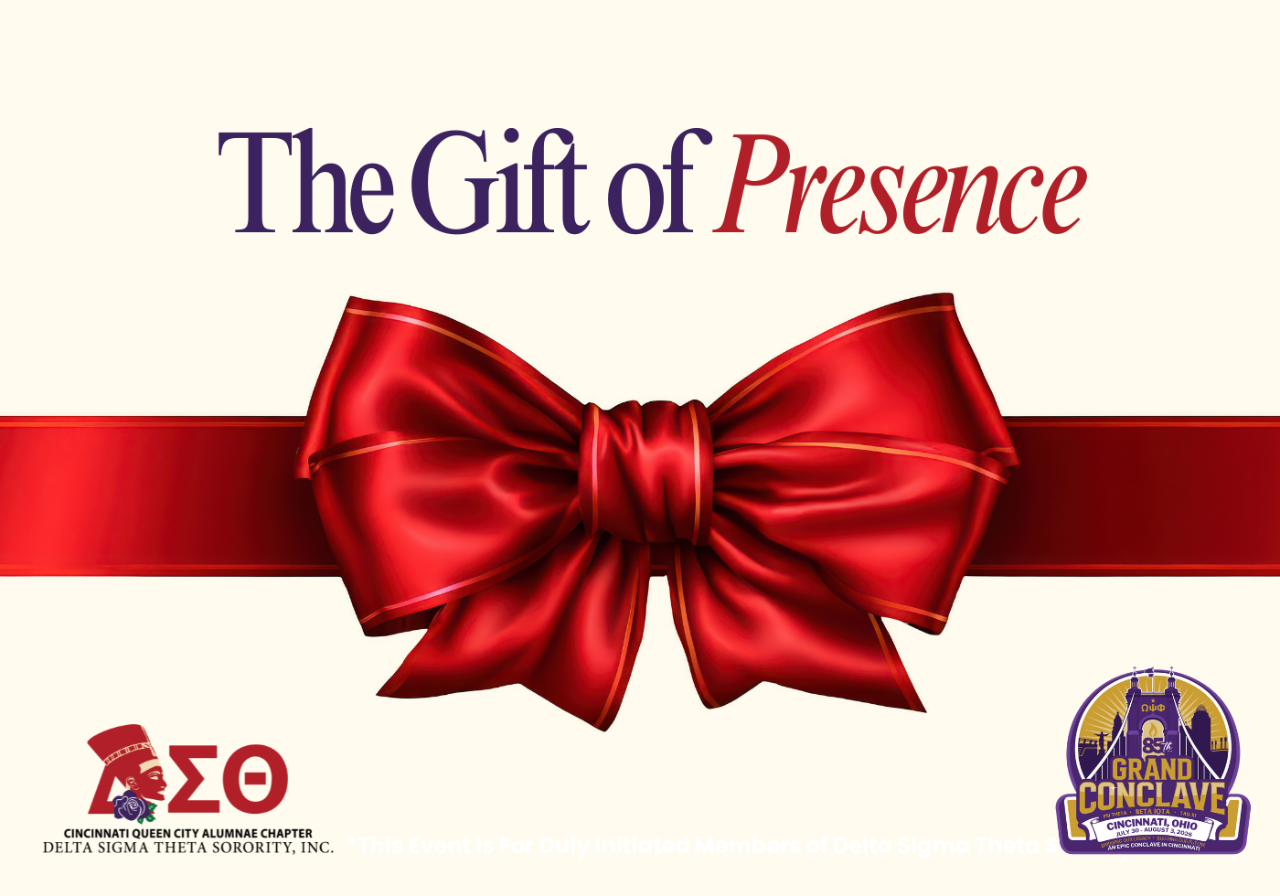 The Gift of Presence (Community Service)