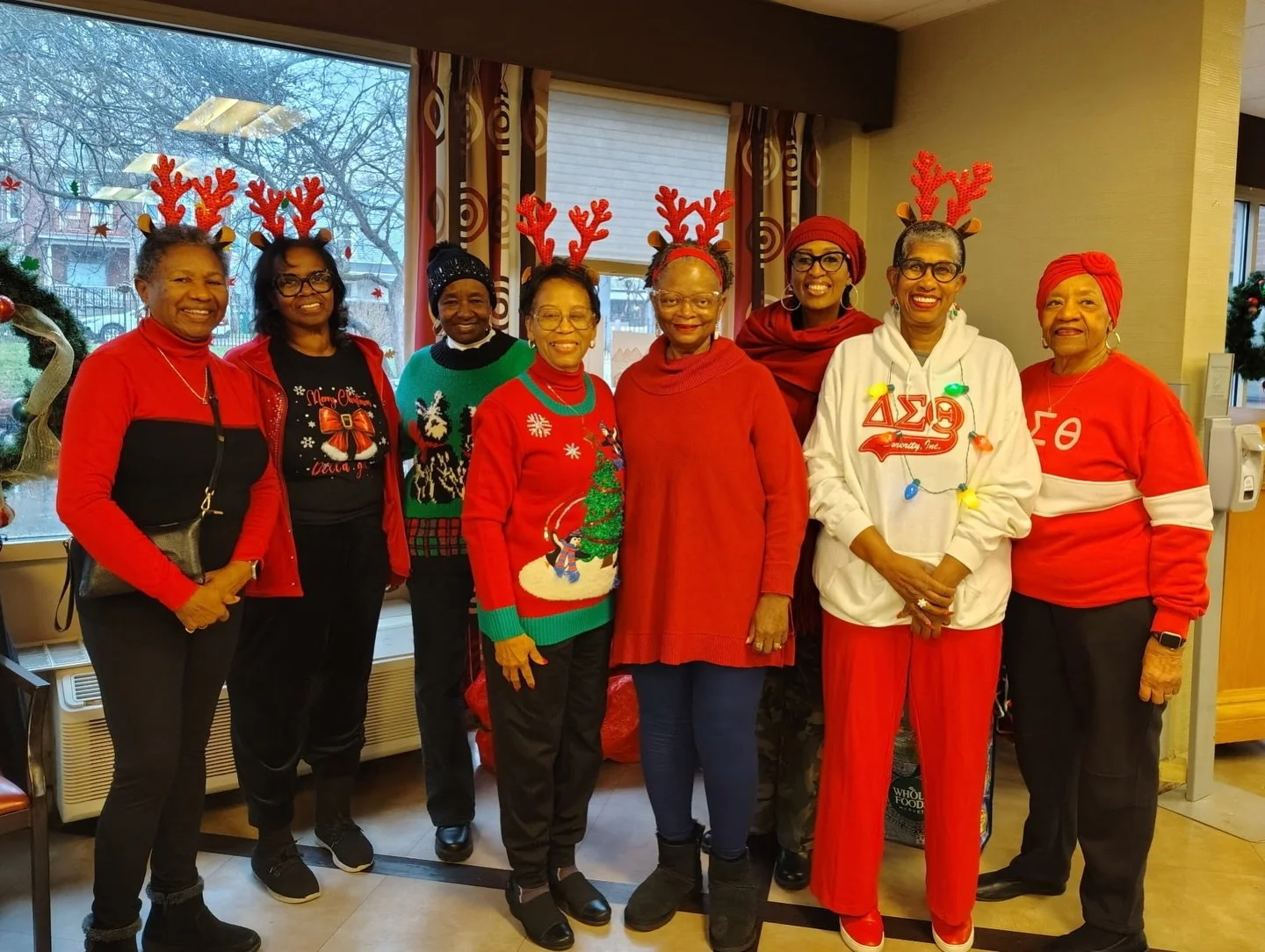 ✨ The Delta DEARS brought the holiday spirit to Lincoln Crawford Care Center this week.

They spent the afternoon visiting residents, sharing conversations, and bringing everyone together for a game of bingo! 

It was a simple act of service with a b