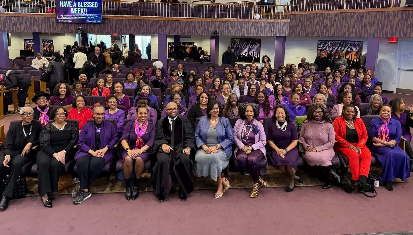To conclude our Founders Day Celebration, CQCA joined CAC in worship at Lincoln Heights Missionary Baptist Church.

With Visions in Violets as our theme, we worshiped in purple and proudly donated to the church&rsquo;s youth program, investing in the