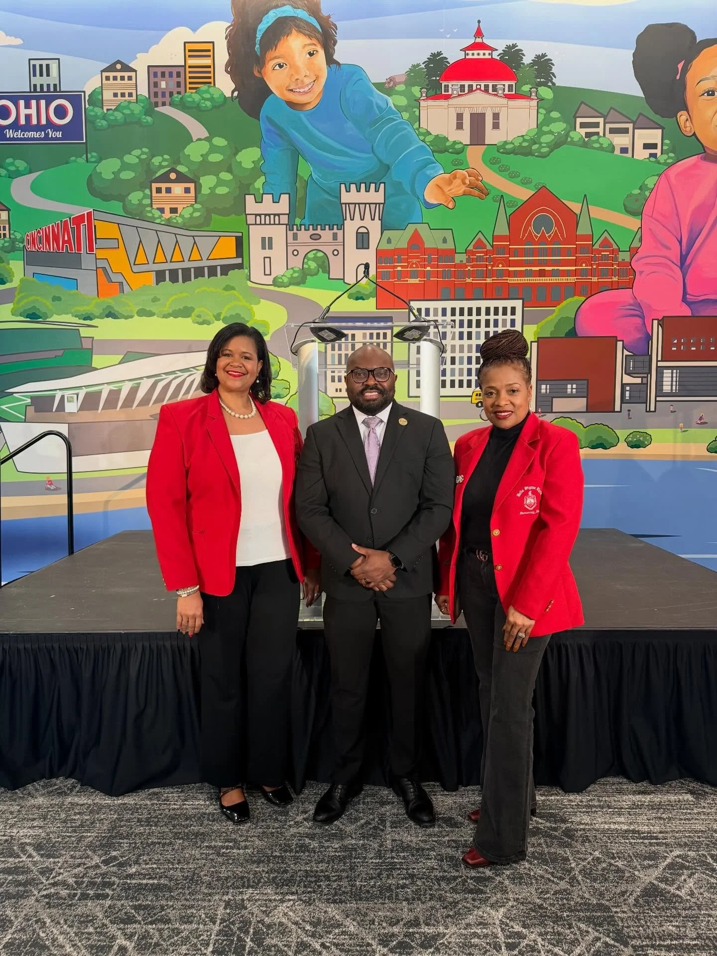 Our Chapter President, Mary Mitchell, was honored to attend the City of Cincinnati&rsquo;s official press conference announcing the 85th Grand Conclave of Omega Psi Phi Fraternity, Inc. taking place this summer.

Congratulations to the brothers of Be