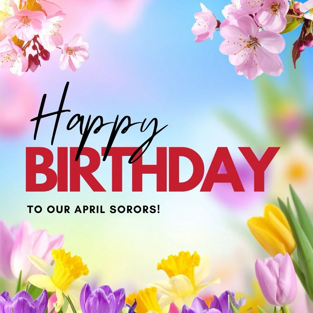 Shout out to out our April birthdays! 🎂

We hope your month brings you joy and plenty of reasons to celebrate &hearts;️